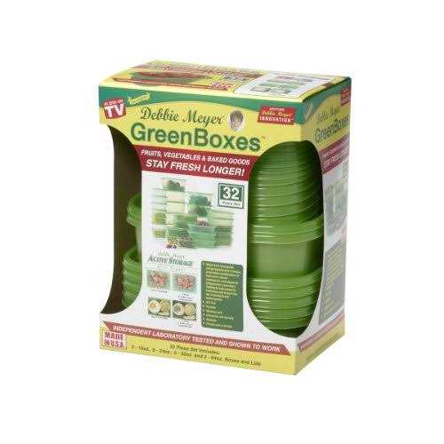 Debbie Meyer GreenBoxes 32 Piece Set – Keeps Fruits, Vegetables, Baked Goods and Snacks Fresh Longer, Reusable, Bpa Free, Microwave and Dishwasher - Image 3