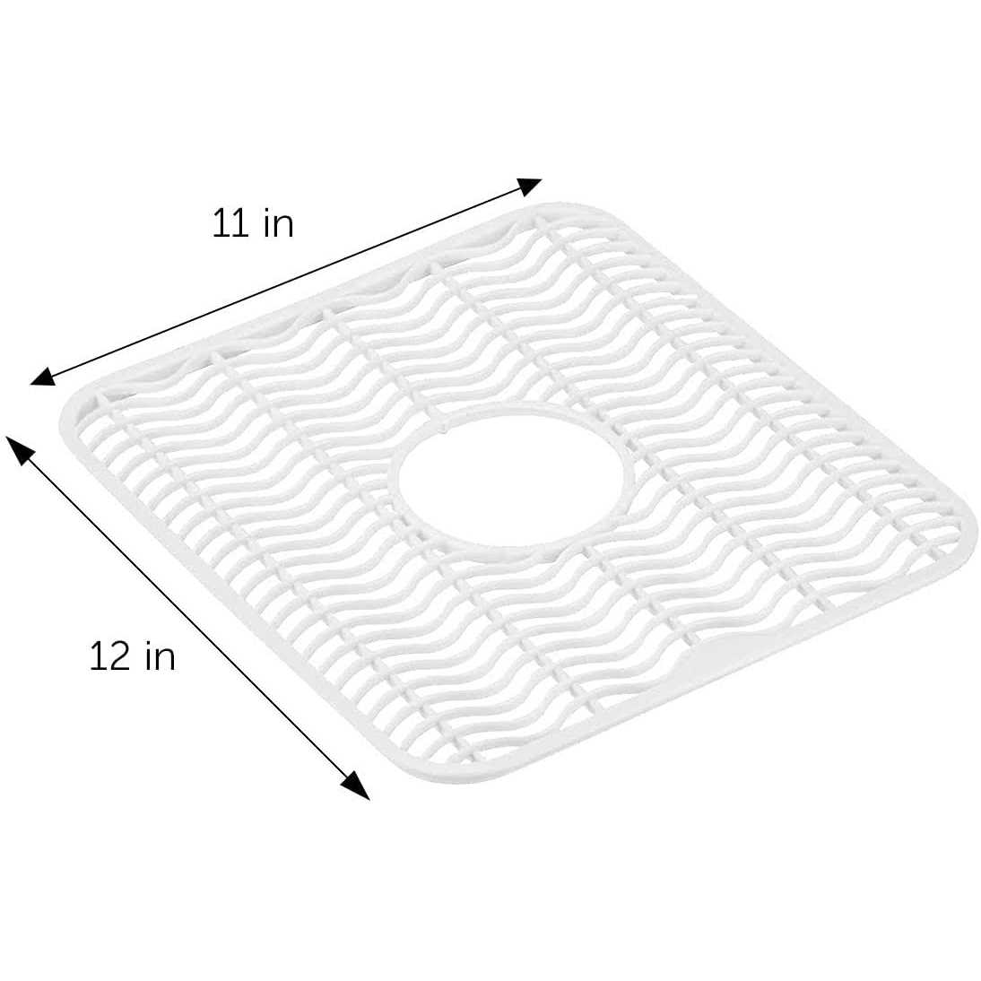Decorrack 2 Sink Protectors 12 x 11 inches Each Kitchen Sink Dish Rack - Image 5