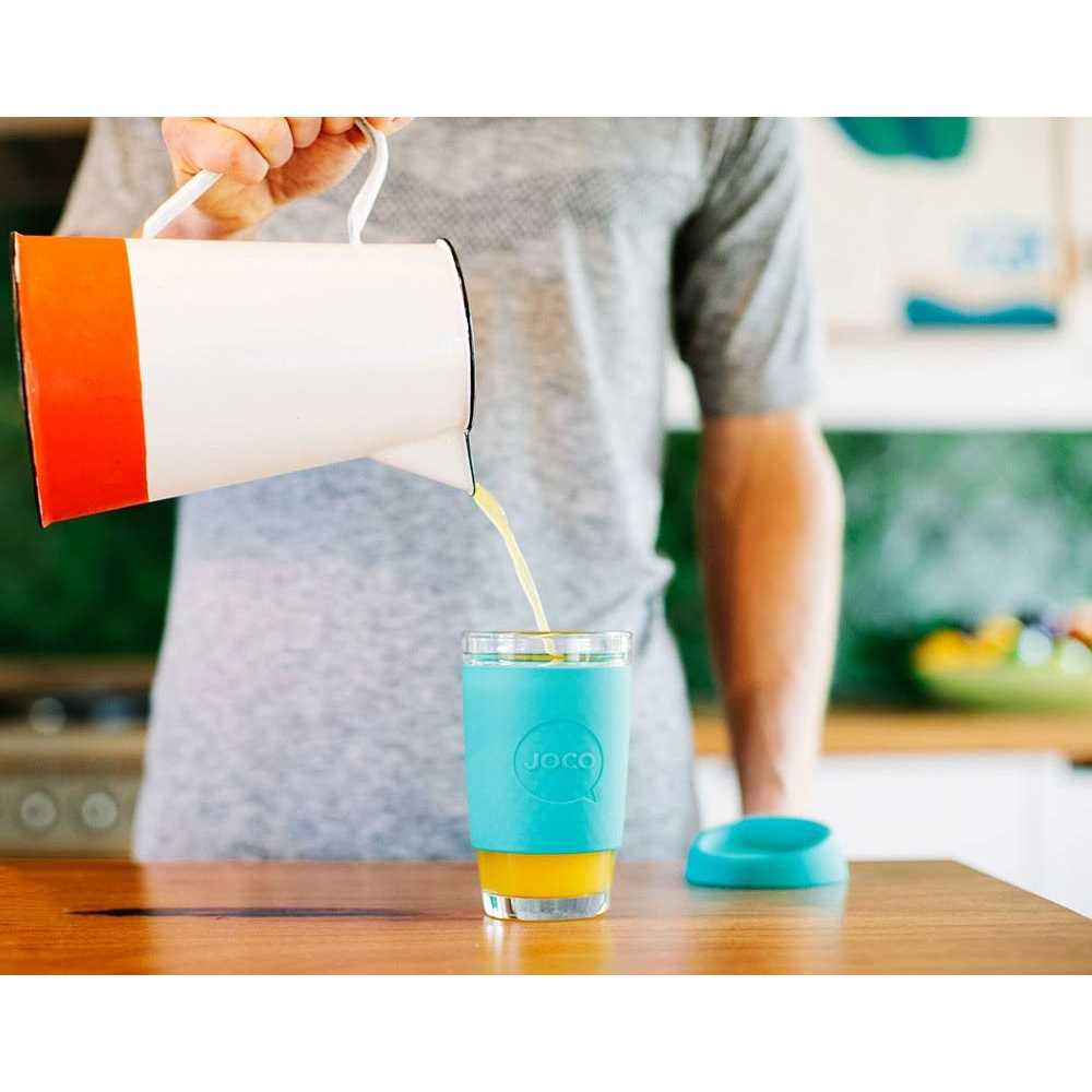 JOCO Glass Reusable Coffee Cup - Image 3