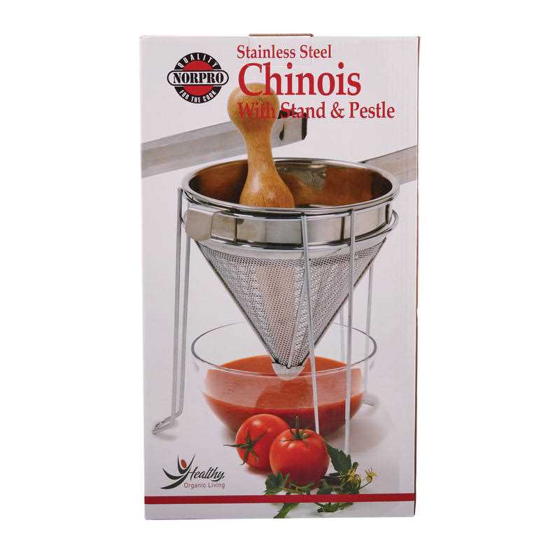 Norpro Chinois with Pestle and Stand - Image 4