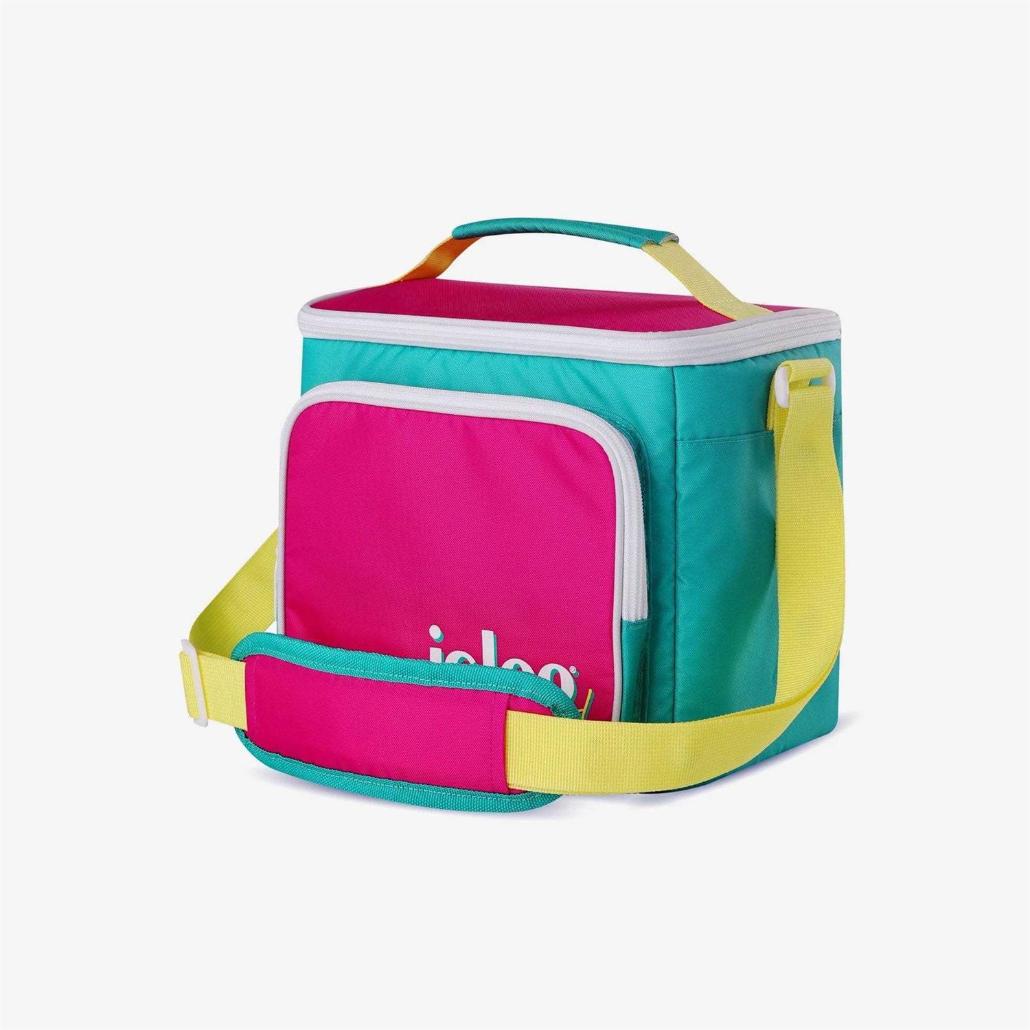 Igloo 90s Retro Collection Square Neon Lunch Box Cooler Bag - Image 3