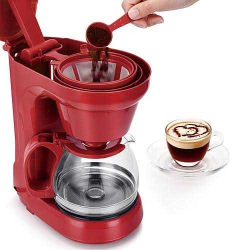 Holstein Housewares 5 Cup Coffee Maker Teal - Image 5