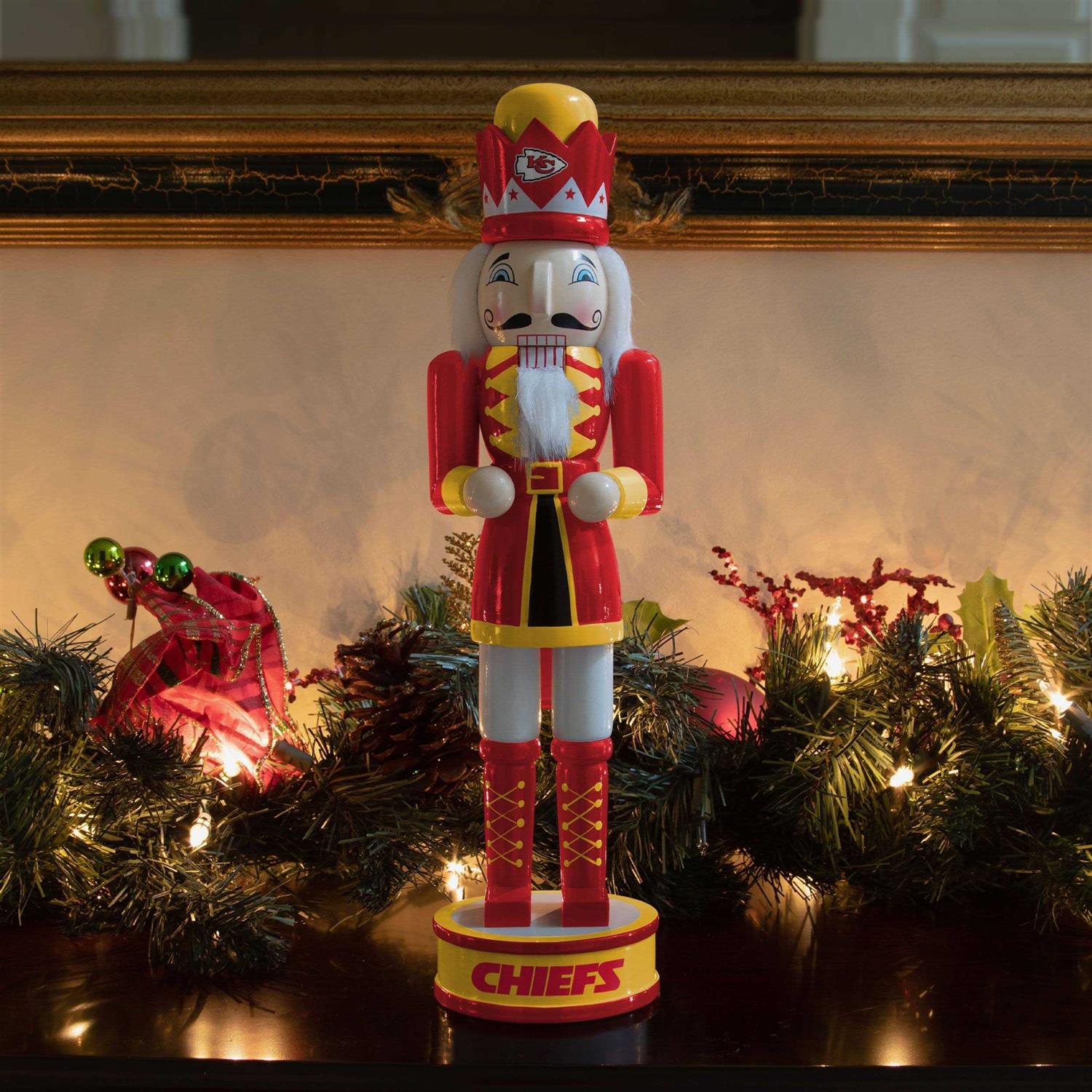 FOCO Kansas City Chiefs NFL Holiday Nutcracker - Image 3