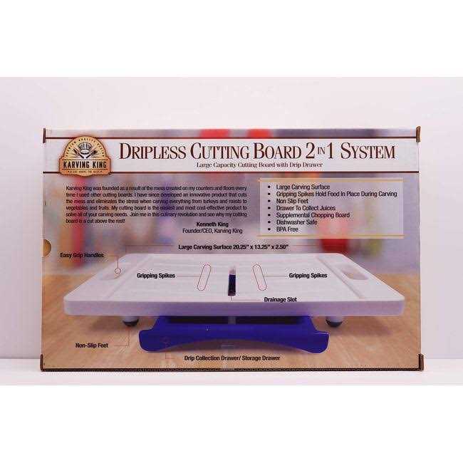 Karving King 2-in-1 Dripless Cutting Board - Image 3