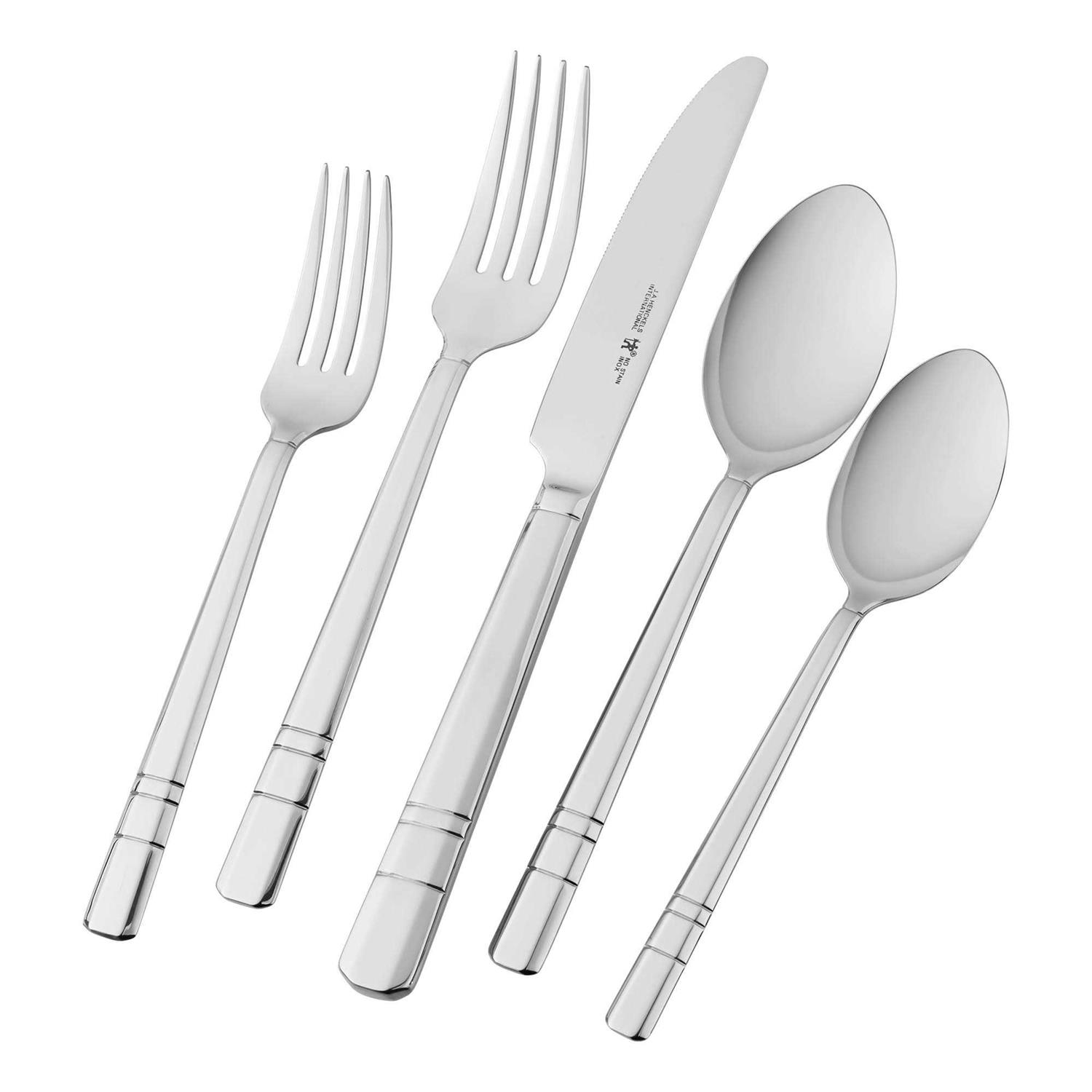 Henckels Madison Square Stainless Steel Flatware Set