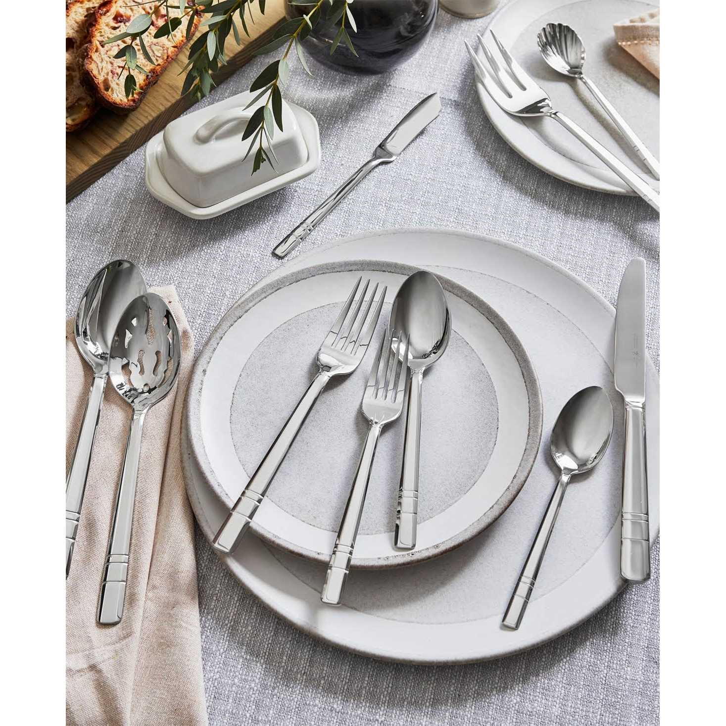 Henckels Madison Square Stainless Steel Flatware Set - Image 3