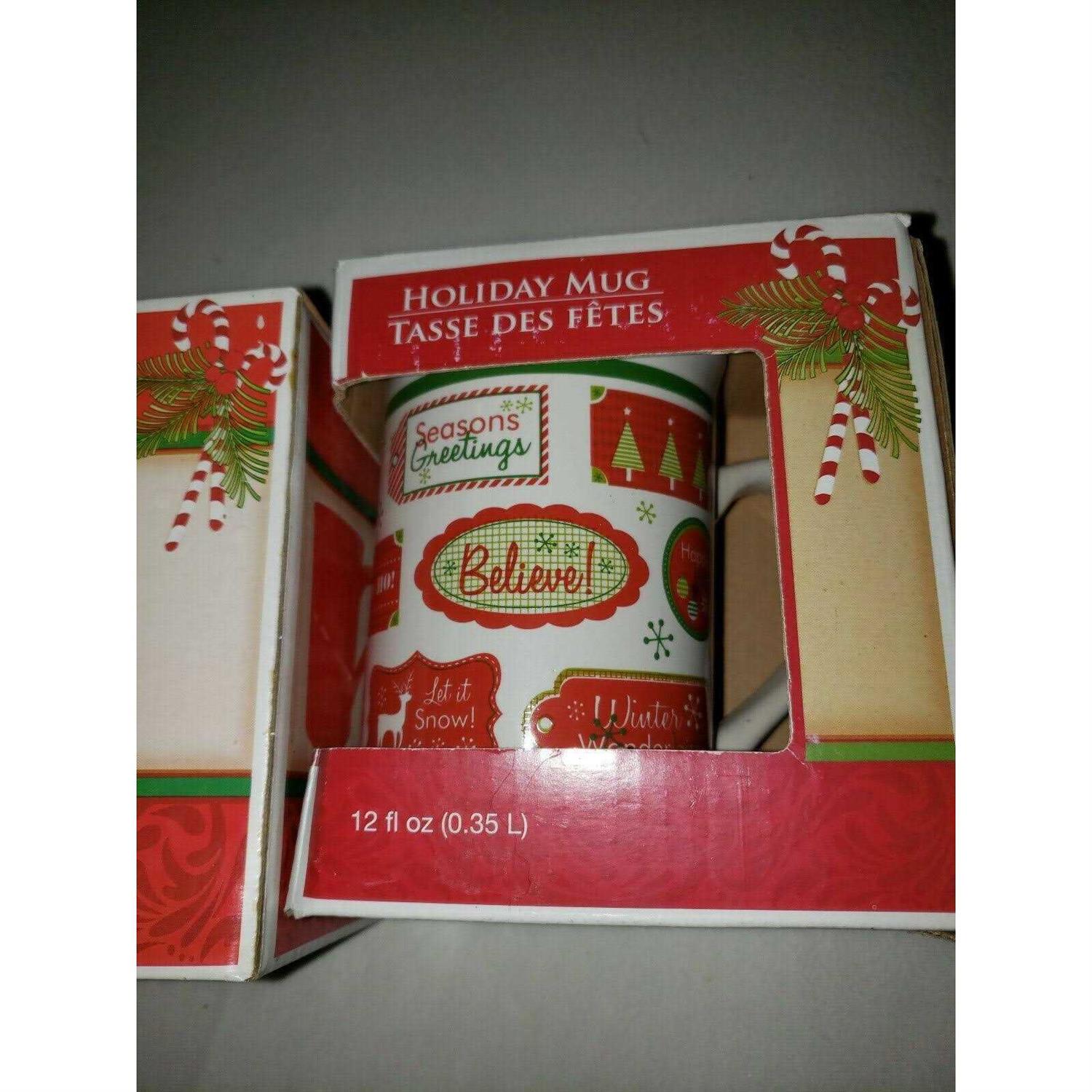 Gift-Boxed Christmas Holiday Mug 12 oz - Image 2