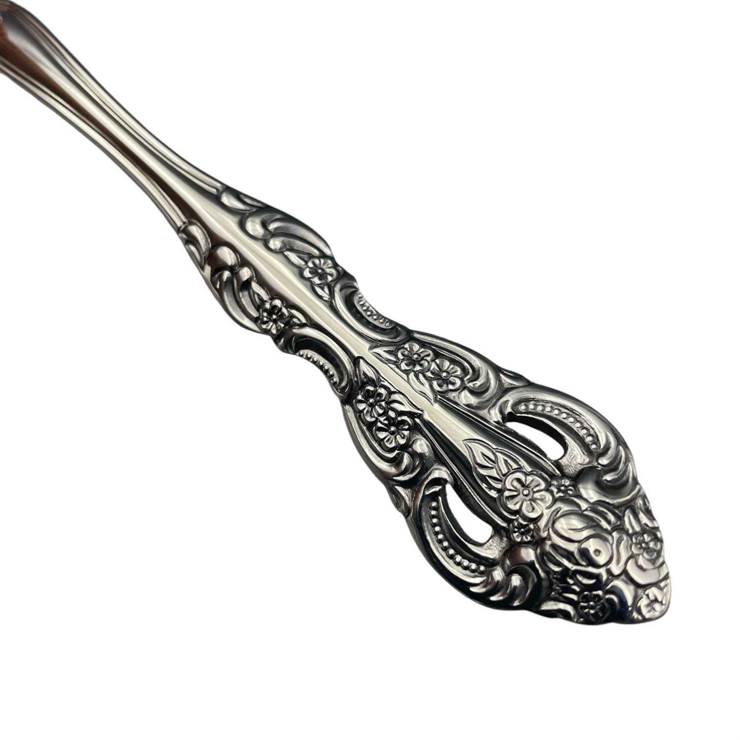 Oneida Heirloom Michelangelo 20 pc. Flatware Set, Silver - Image 4