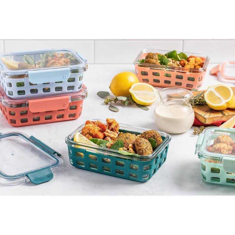 Ello Duraglass Glass Food Storage Meal Prep Containers - Image 5