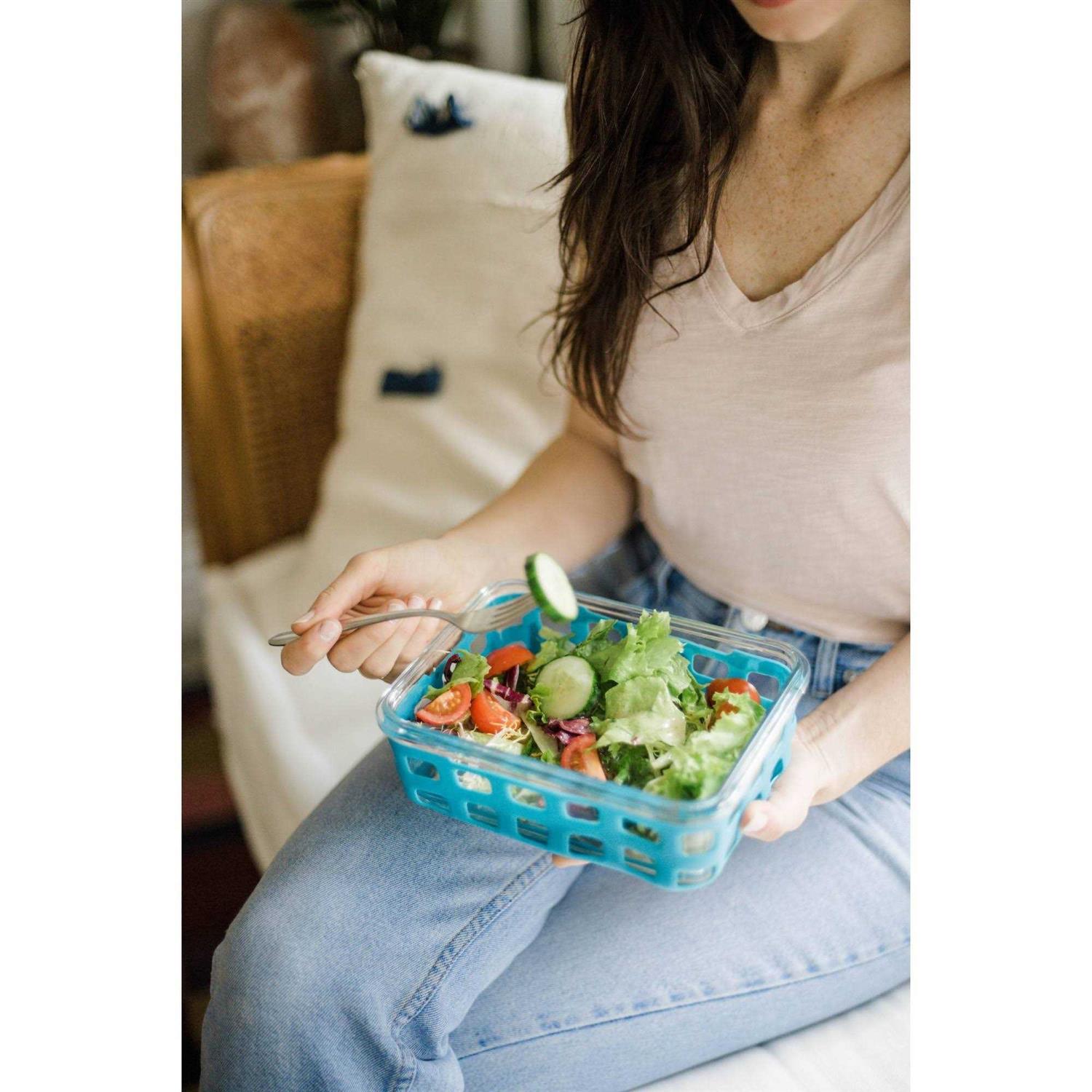 Ello Duraglass Glass Food Storage Meal Prep Containers - Image 5