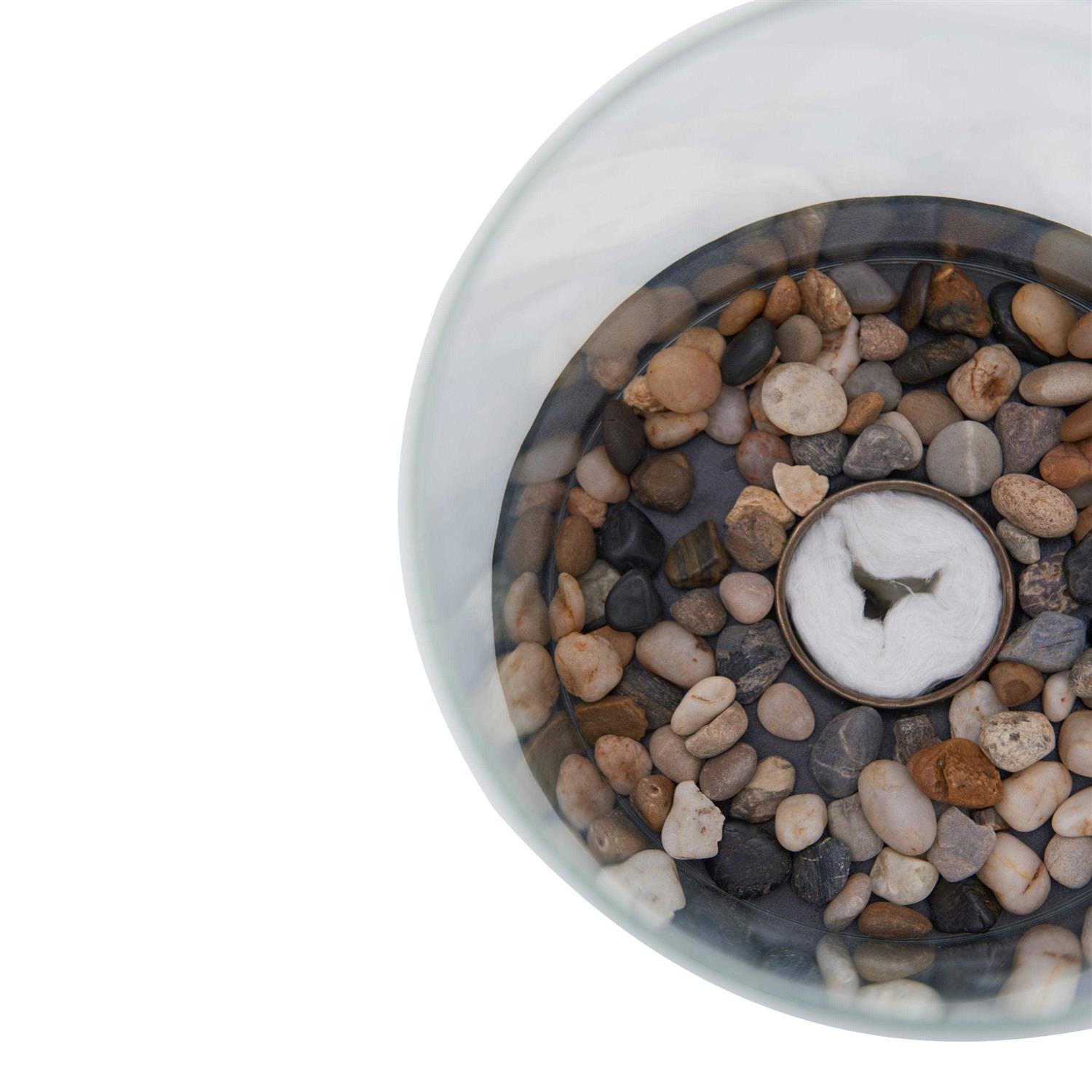 Danya B Indoor/Outdoor Portable Tabletop Fire Pit Clean-Burning Bio Ethanol Ventless Fireplace - Image 5