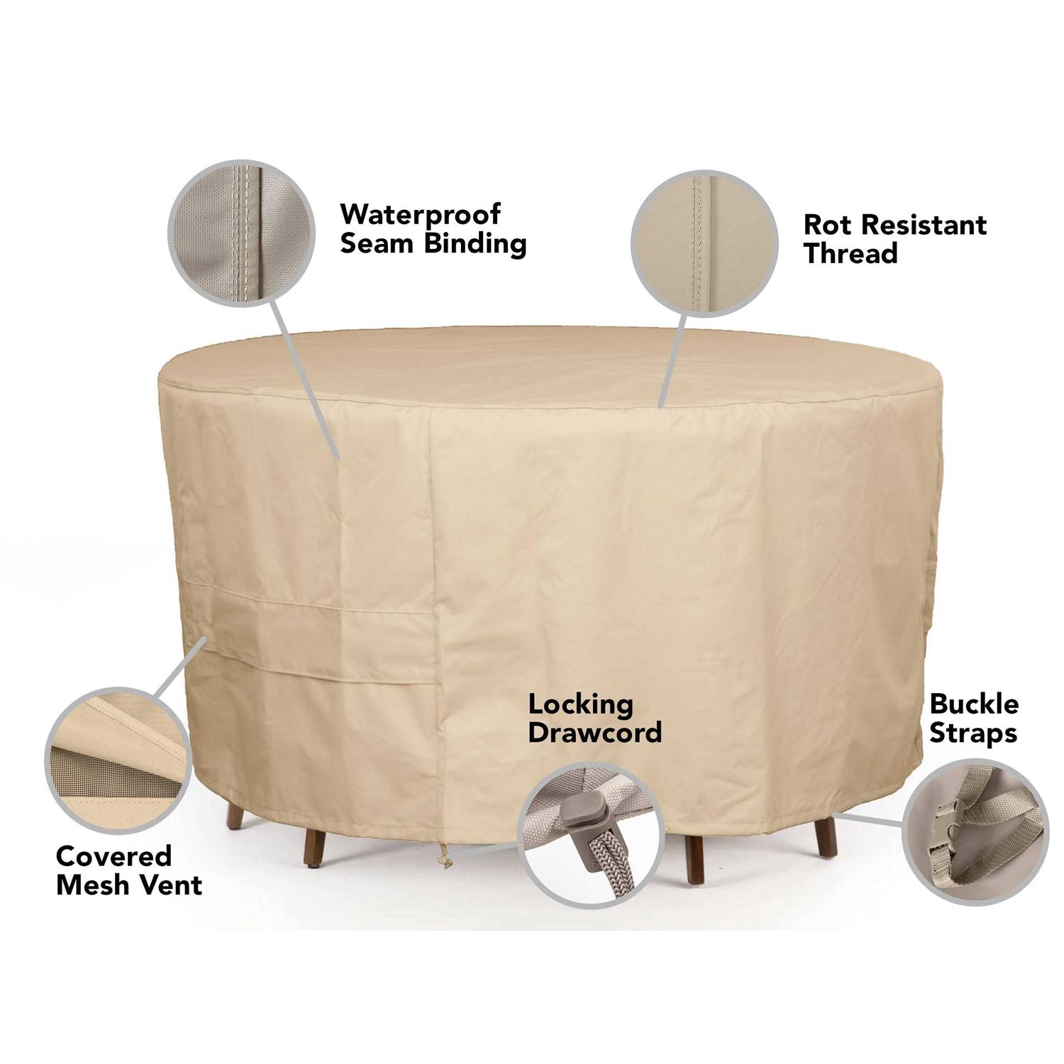 Covermates Round Fire Pit Cover Fits Up Water - Image 5