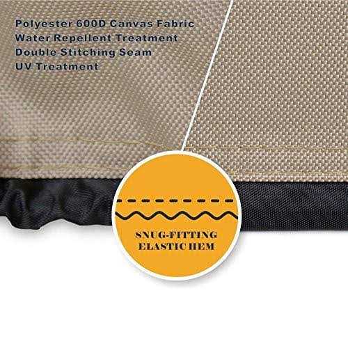 Round Water Resistant Fire Pit Cover with 3 Year Warranty ULTCOVER - Image 3
