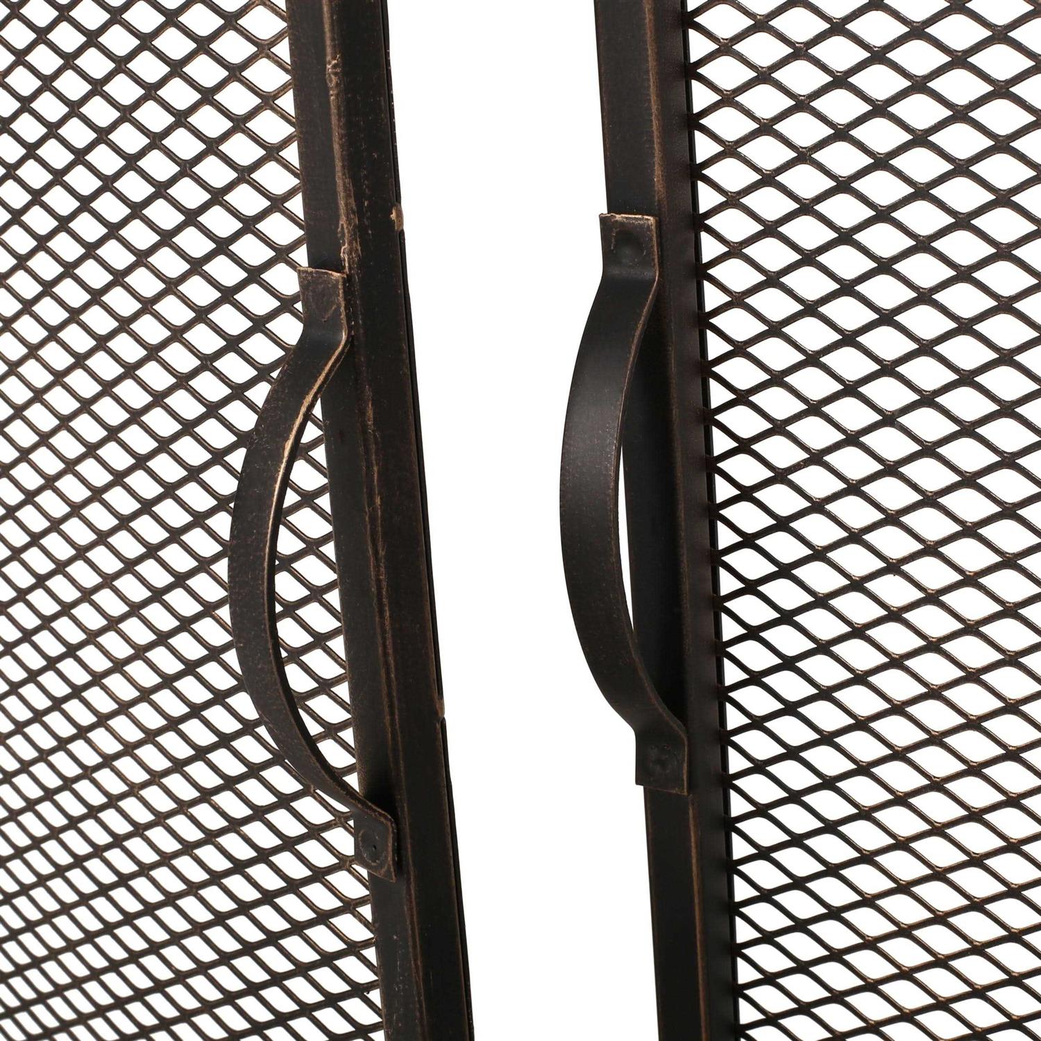 Christopher Knight Home Novia Iron Fireplace Screen - Image 4