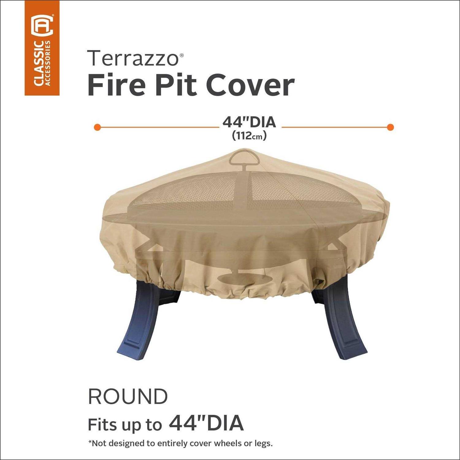 Classic Accessories Terrazzo Fire Pit Cover - Image 3