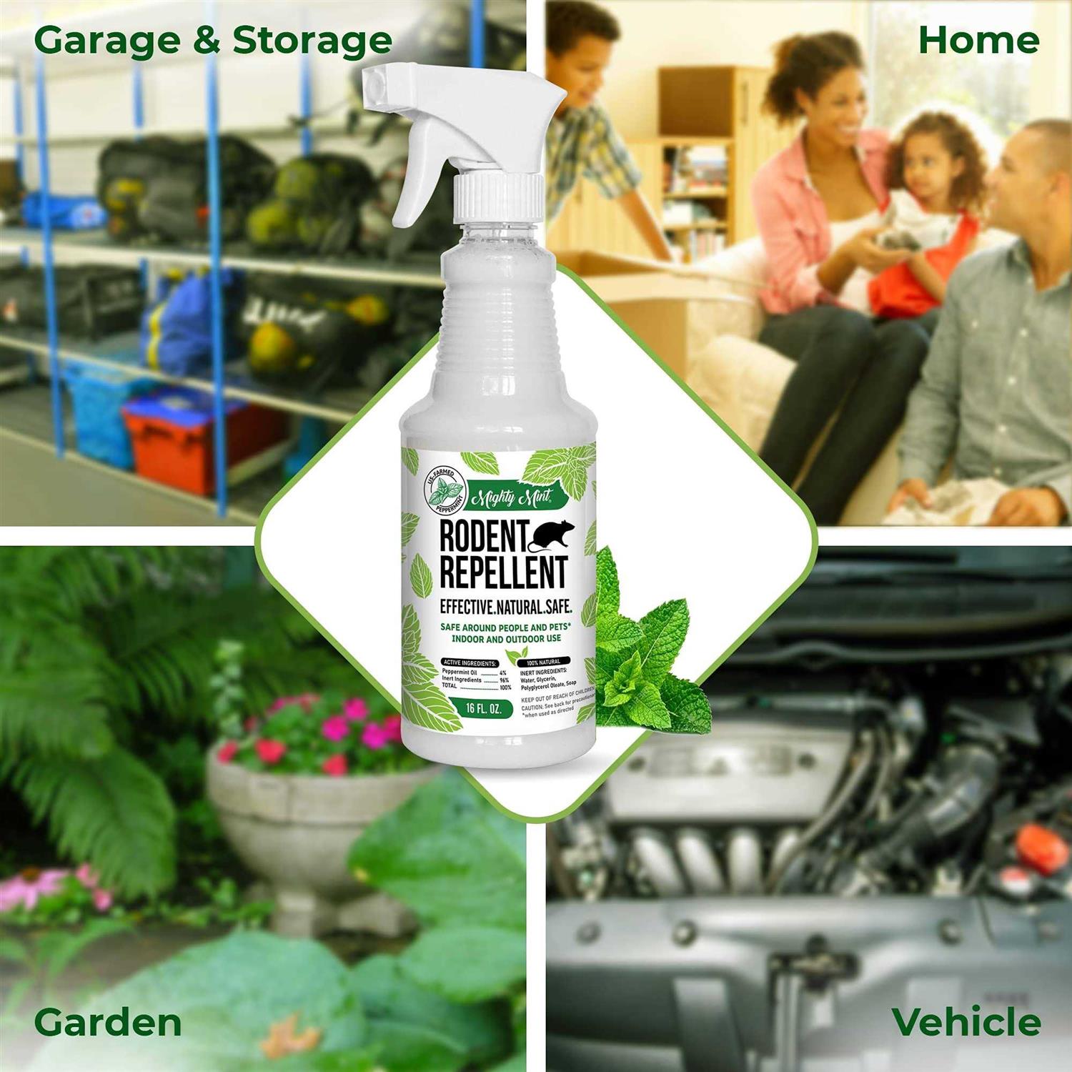 Mighty Mint Peppermint Oil Repellent Spray - Image 3