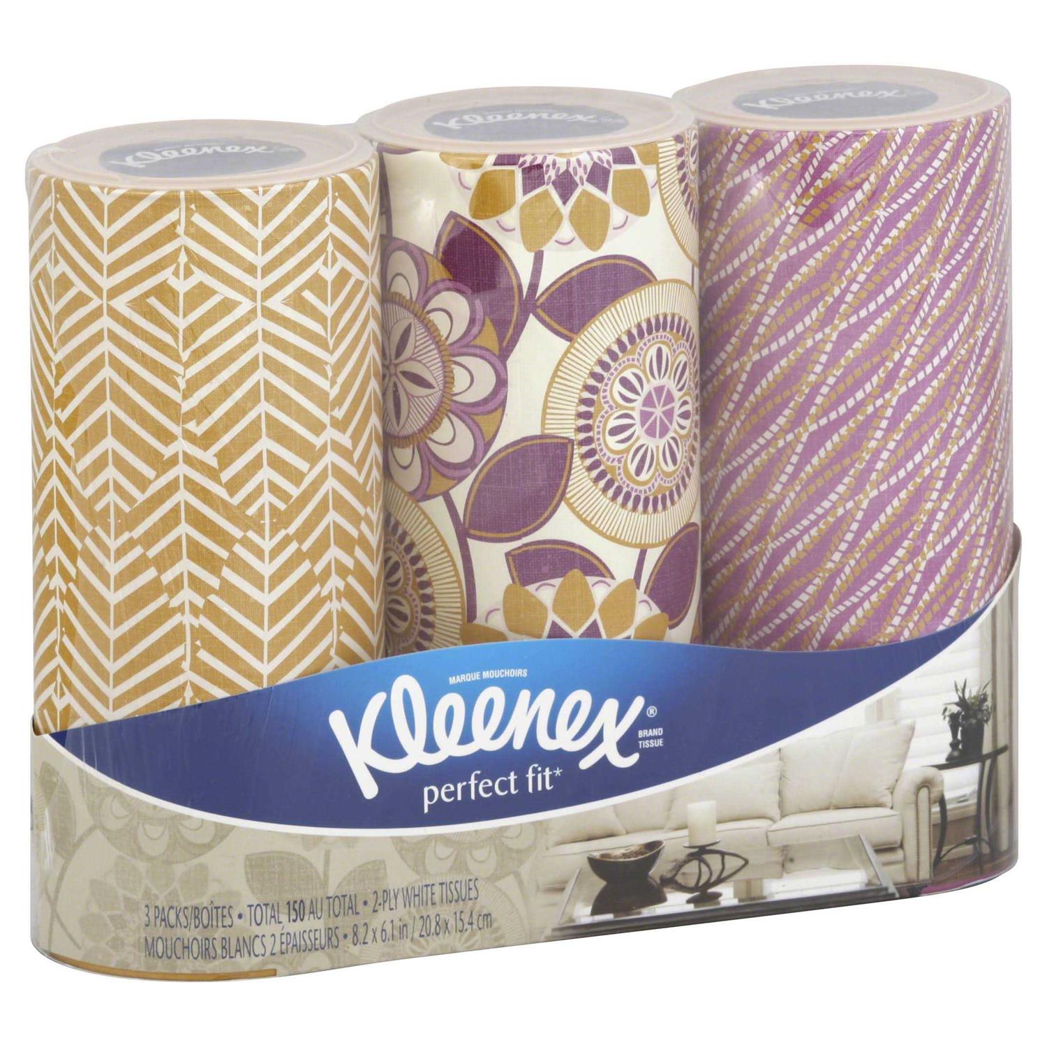 Kleenex Perfect Fit Facial Tissues
