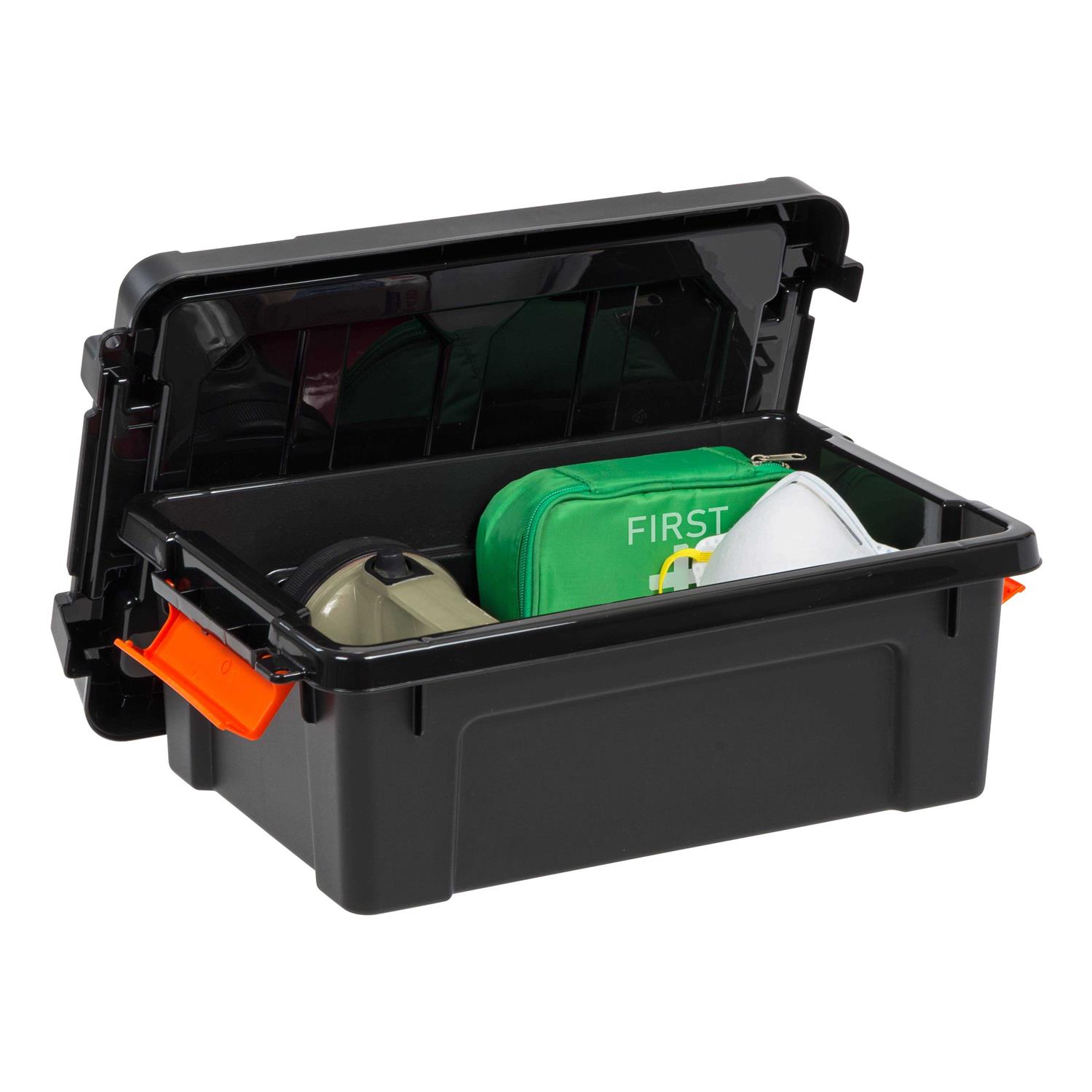 IRIS USA Heavy Duty Plastic Storage Tote - Image 3
