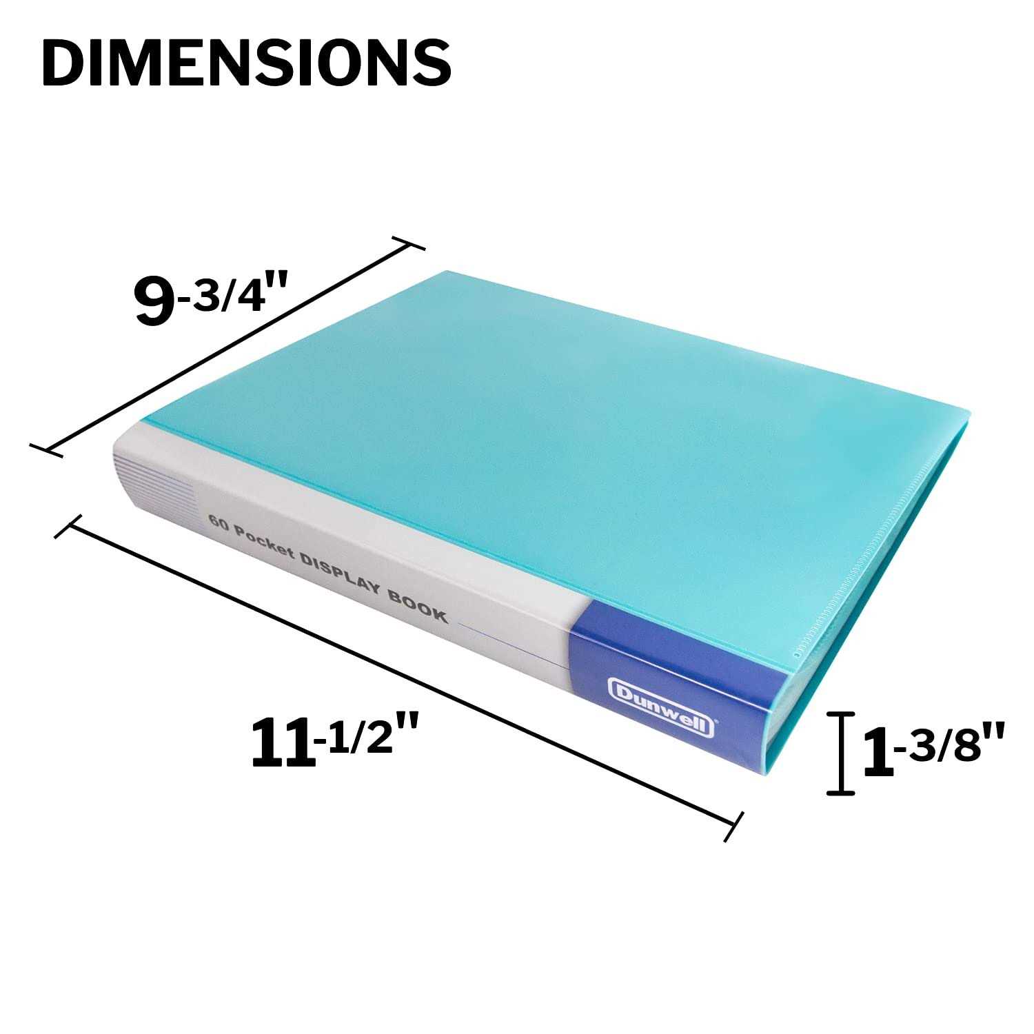 Dunwell Binder with Plastic Sleeves Presentation Book - Image 4