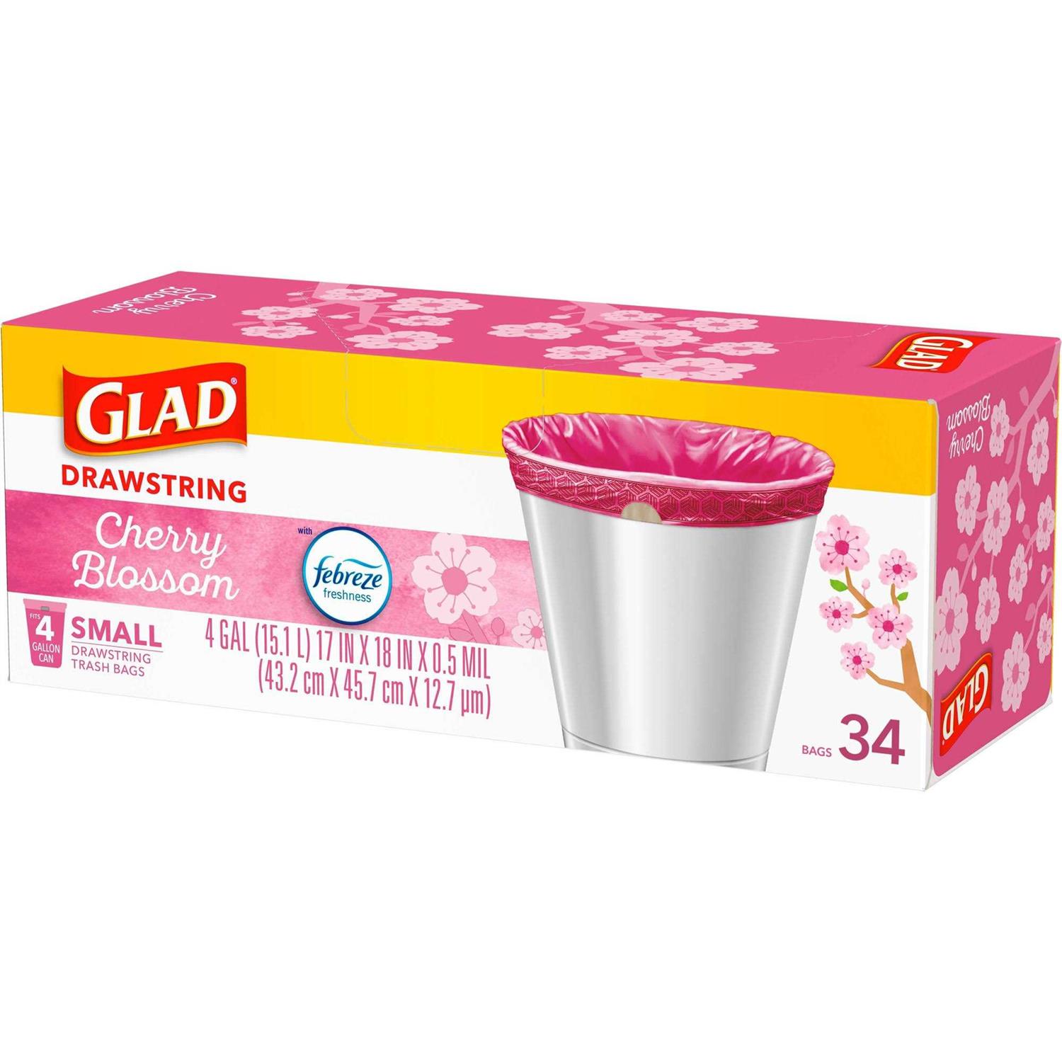 Glad Drawstring Small Trash Bags - Image 3