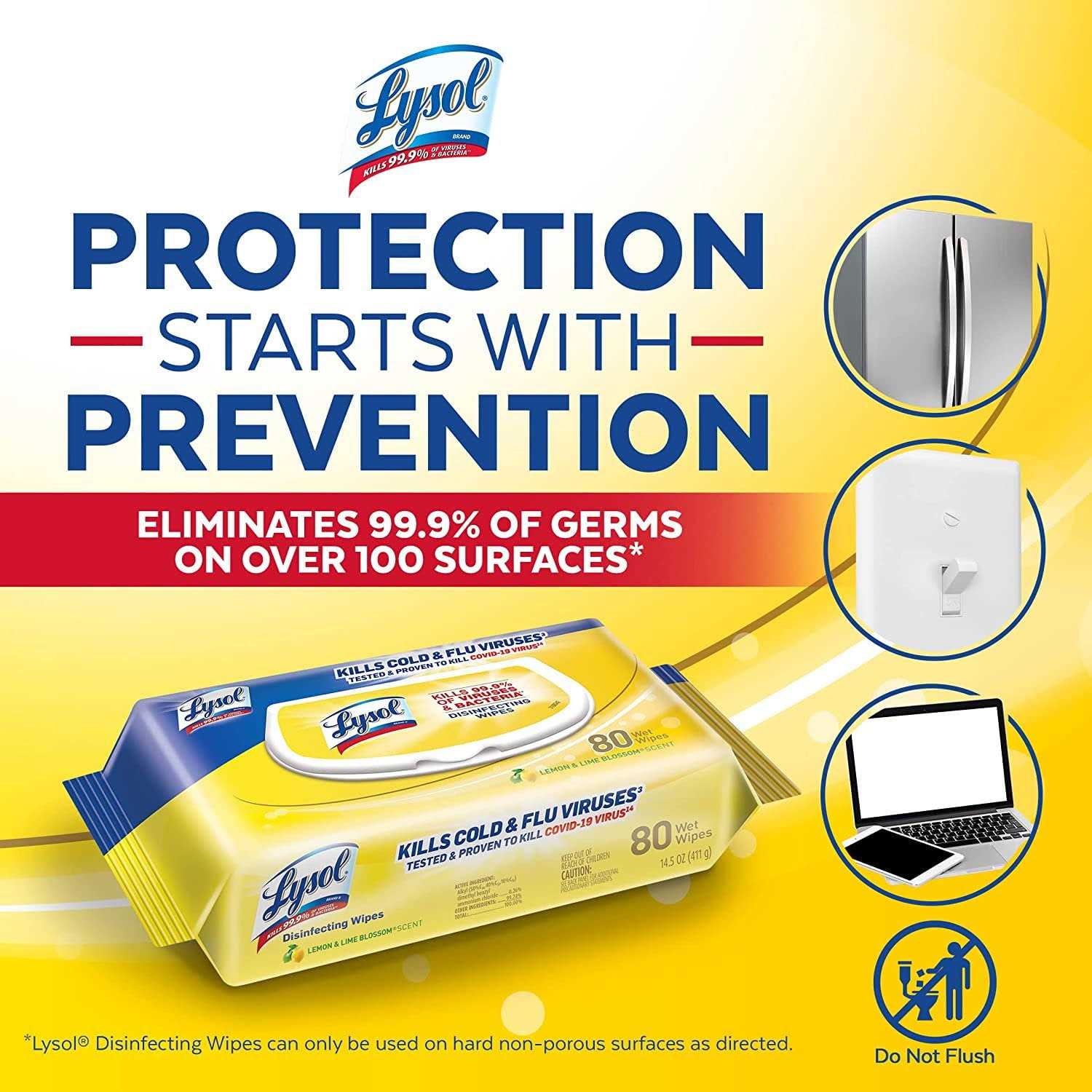 Lysol Disinfecting Wipes - Image 3