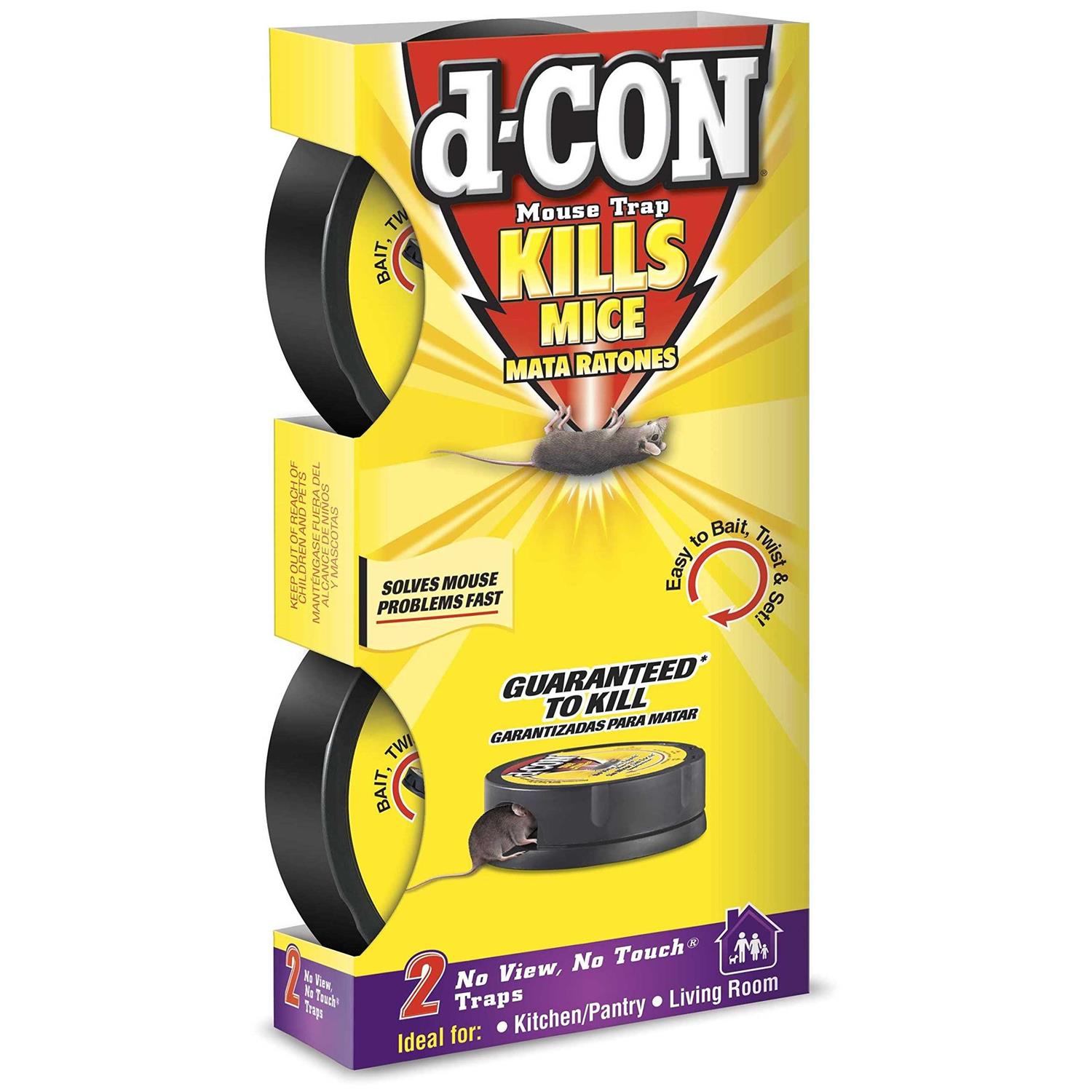 D Con No View No Touch Mouse Trap
