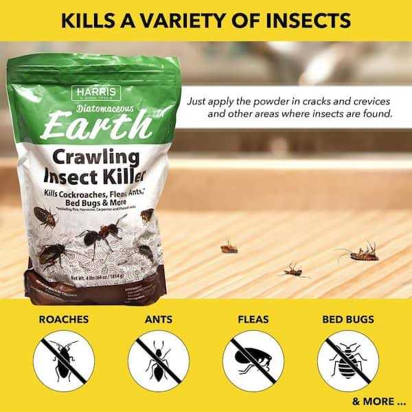 Harris Diatomaceous Earth Crawling Insect Killer - Image 3