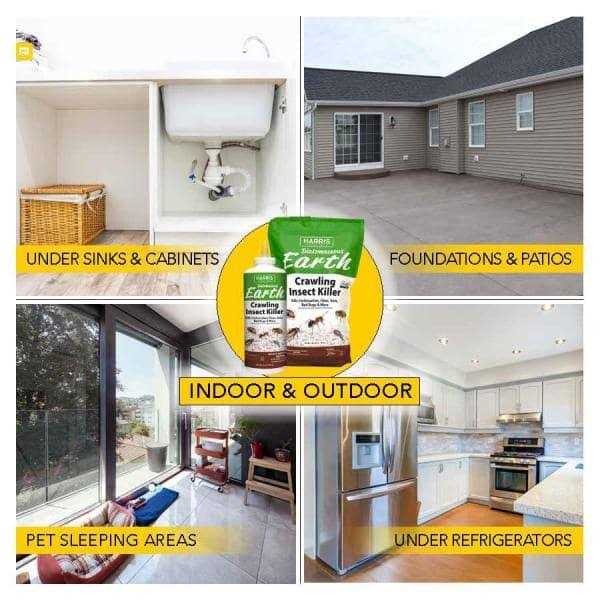 Harris Diatomaceous Earth Crawling Insect Killer - Image 4
