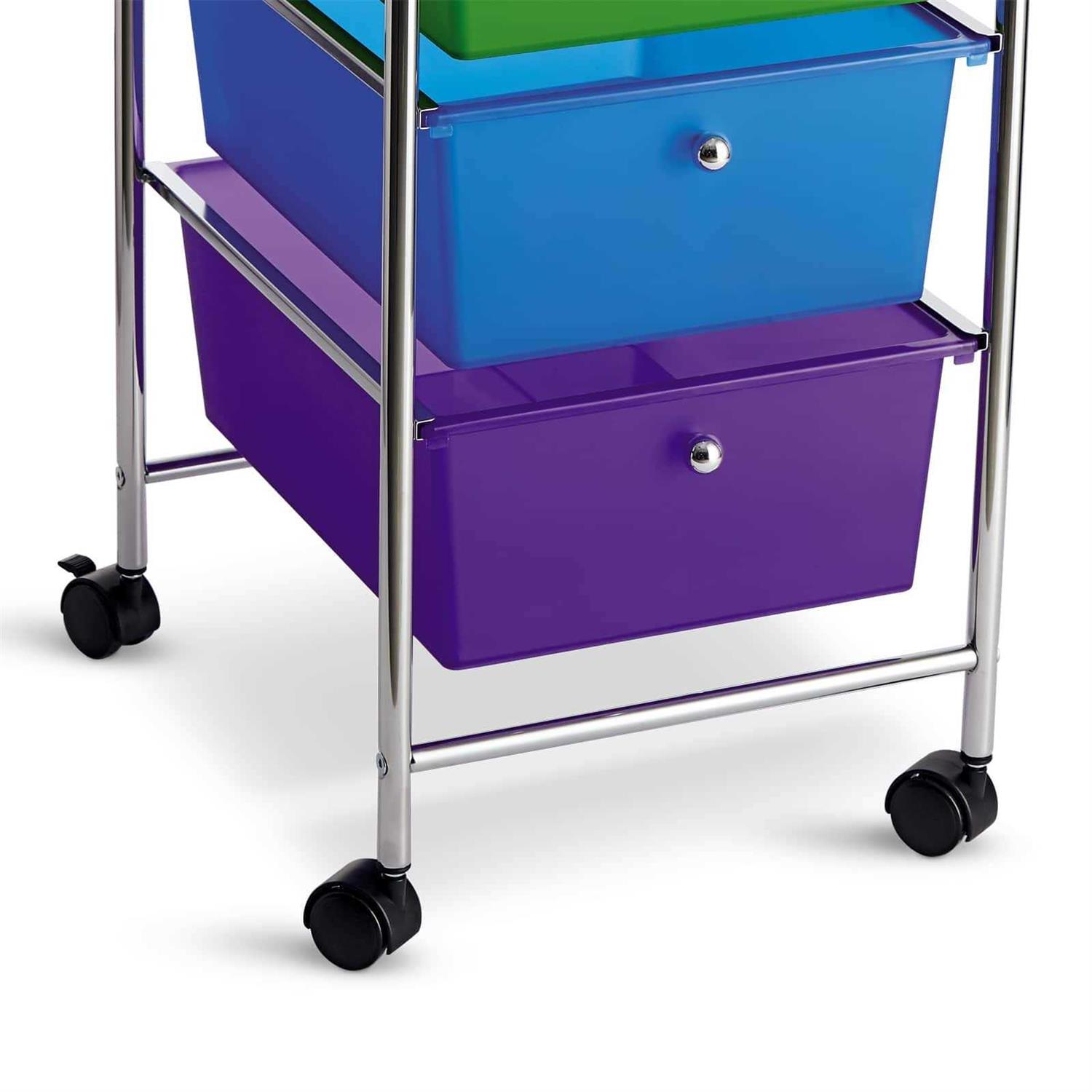 Recollections 5 Drawer Rolling Cart - Image 4