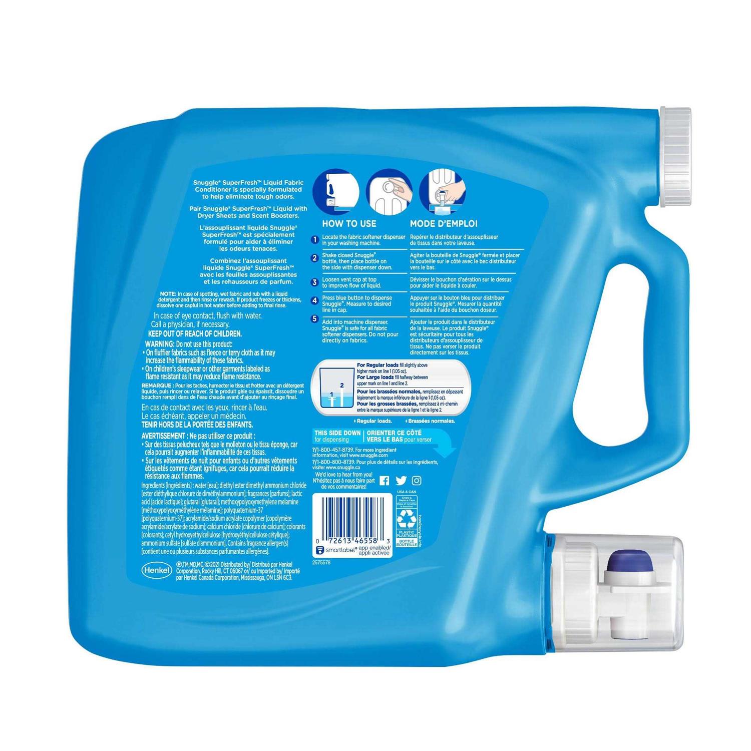 Snuggle Liquid Fabric Softener - Image 2