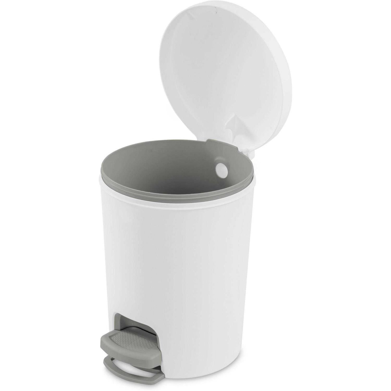 Brightroom 1.6gal Round Step Trash Can - Image 2