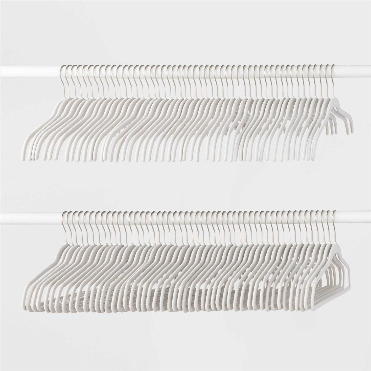 Brightroom 10pk Flocked Hangers