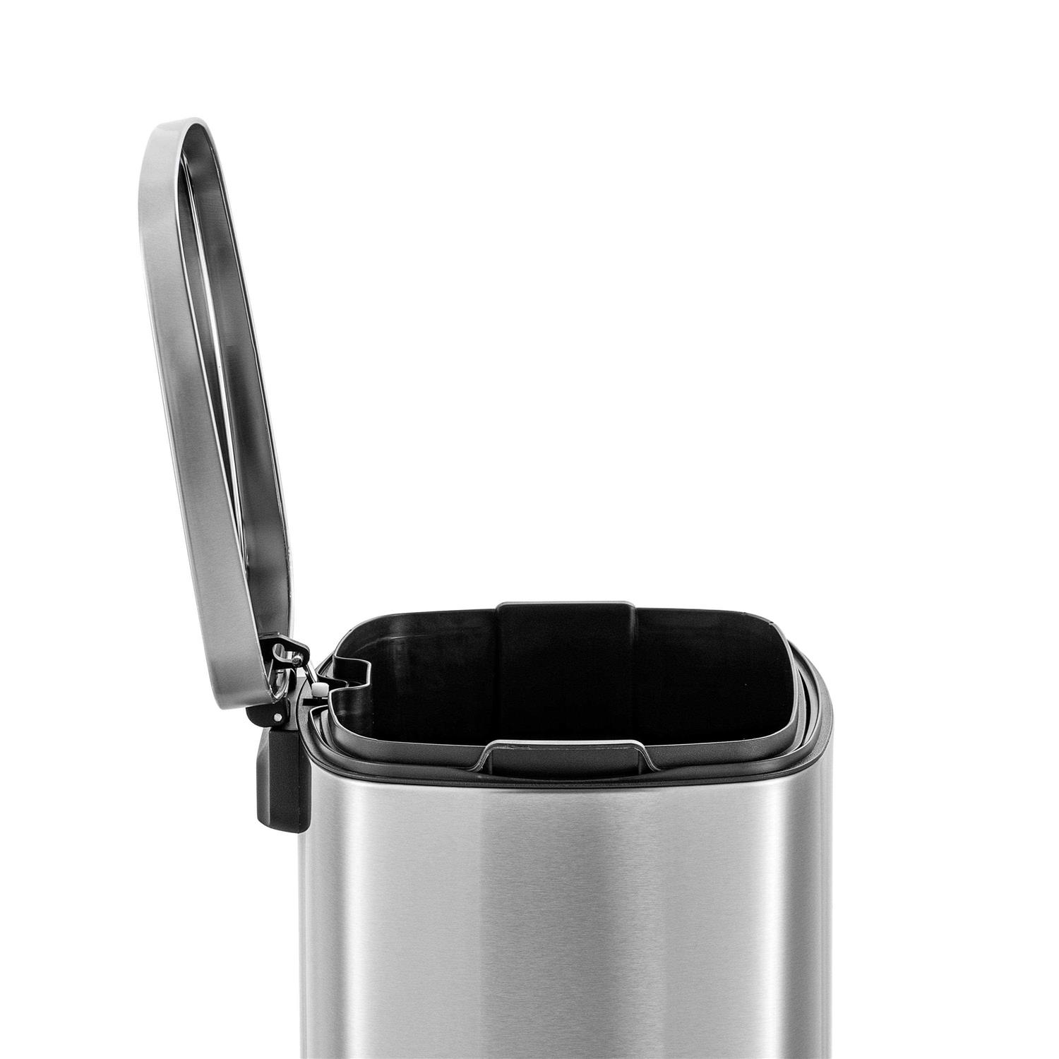 Qualiazero 13.2 Rectangular Step Trash Can Trash - Image 2