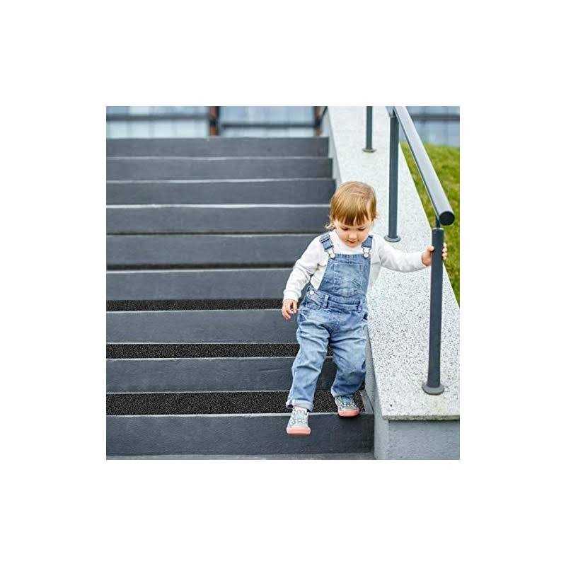 MBIGM Non-Slip Outdoor Stair Treads Anti Slip 6 X 30 Grip Tape Adhesive Strips - Image 3