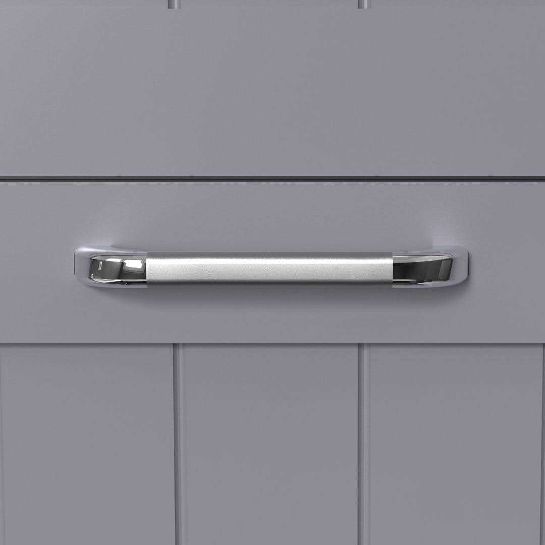 Double Tilt Out Trash Cabinet 10 Gallon Wooden Free Standing Tolead - Image 3