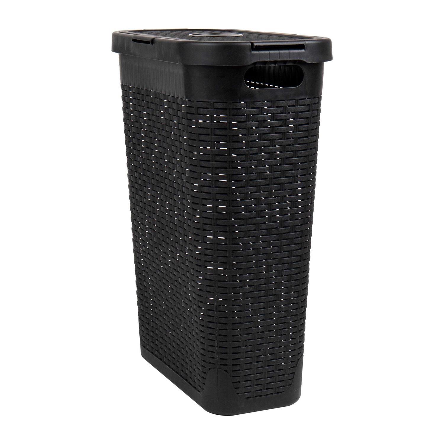 Mind Reader Basket Slim Laundry Hamper - Image 3