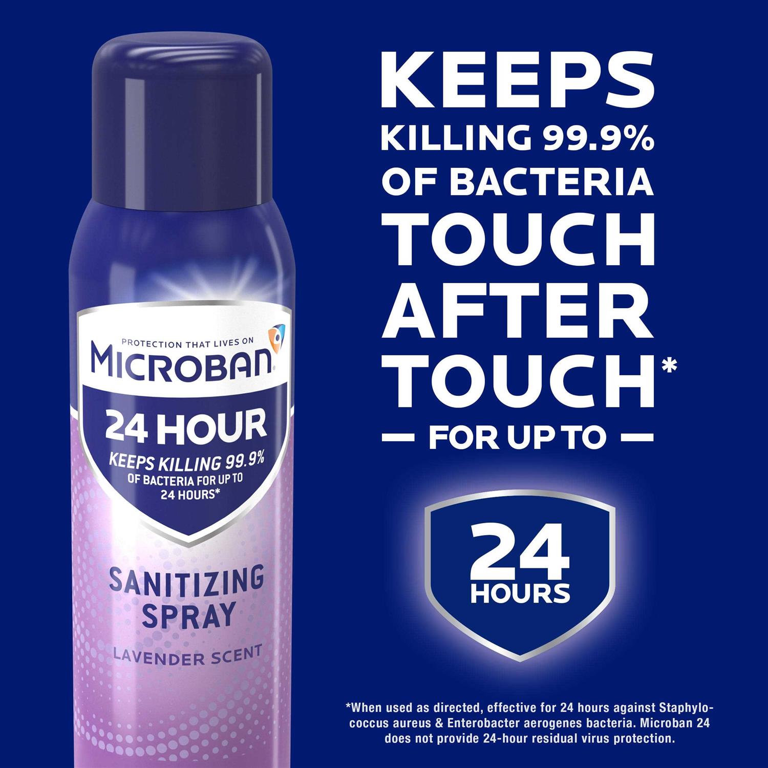 Microban 24 Hour Disinfectant Sanitizing Spray - Image 2