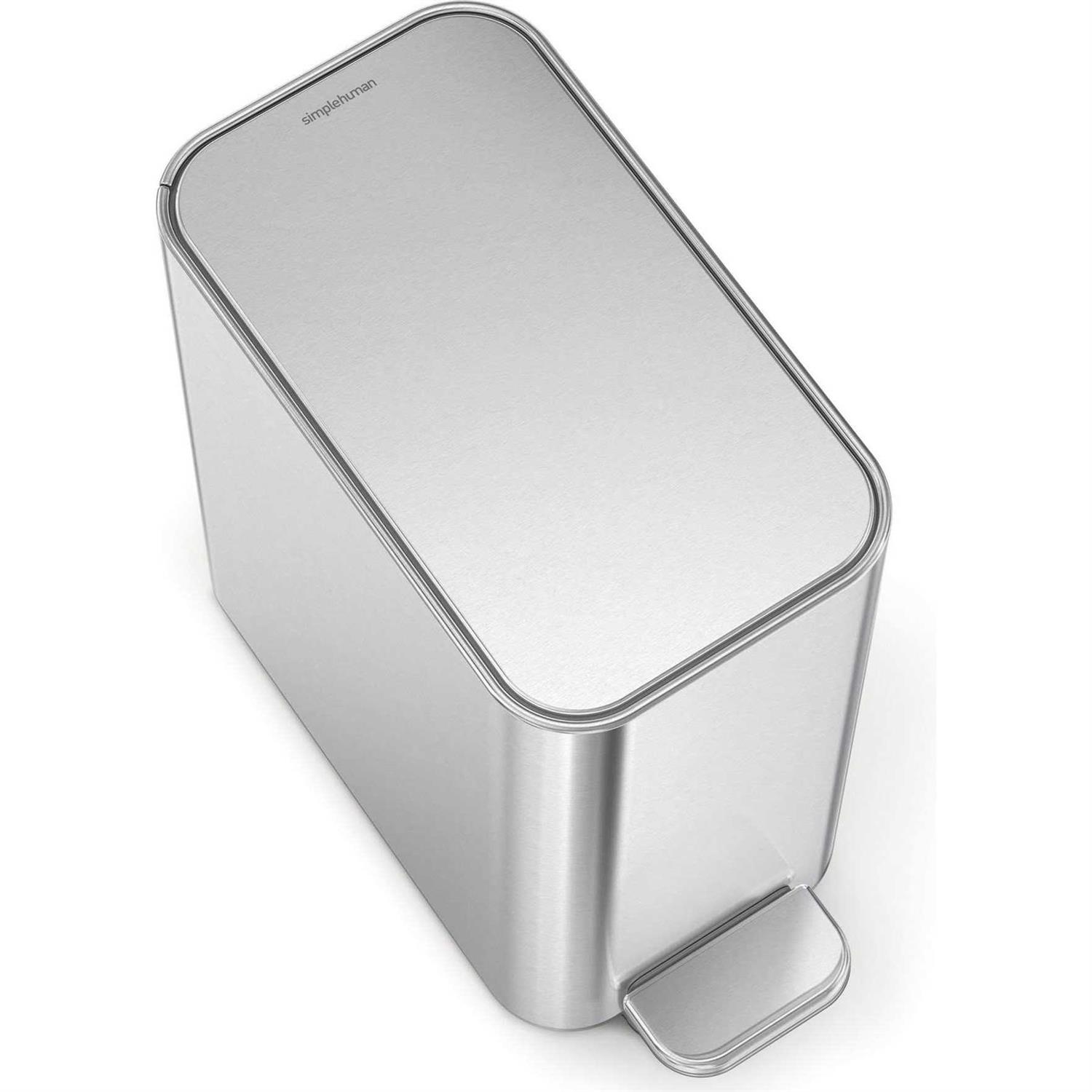 simplehuman Steel Slim Step Can - Image 3