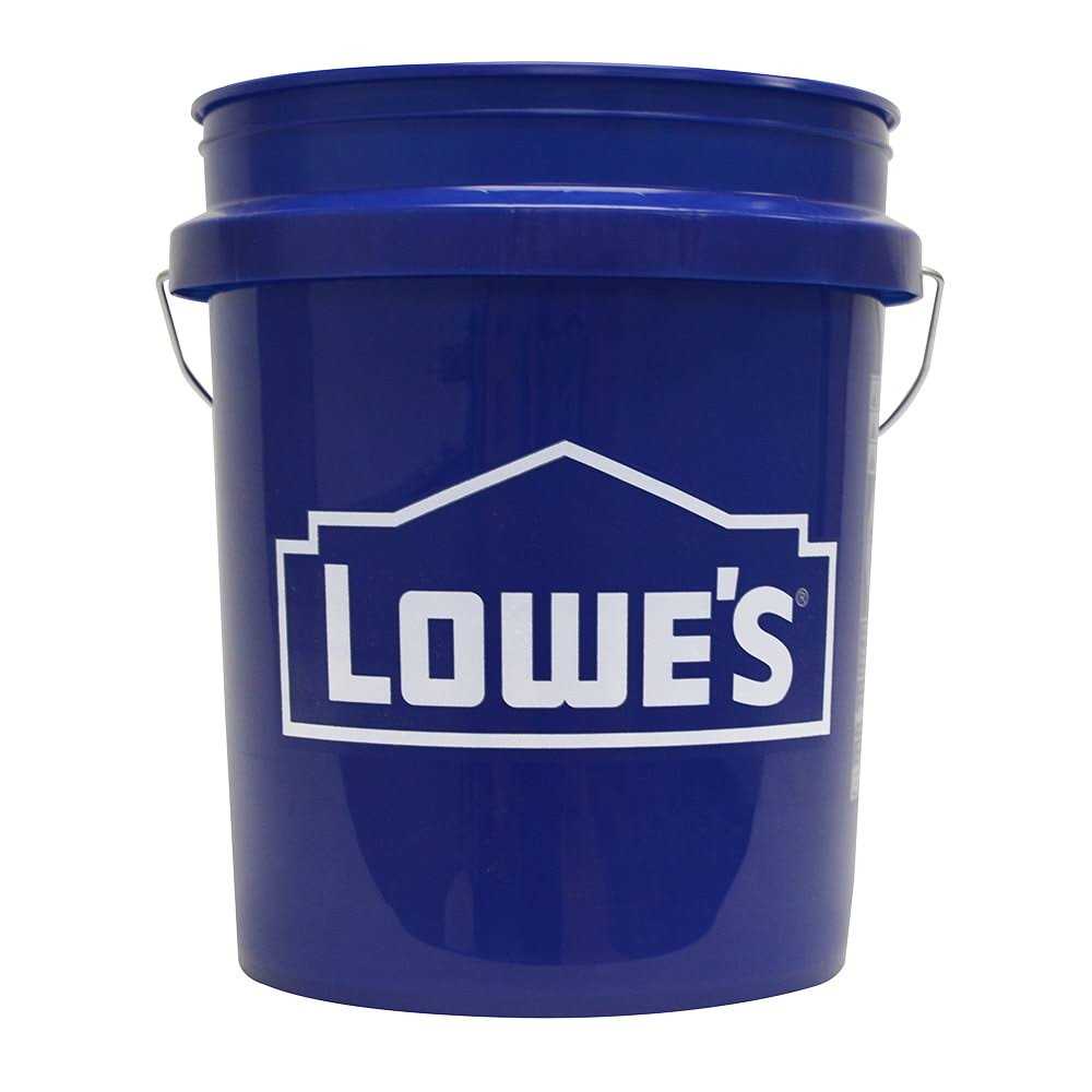 Lowe's 5-Gallon Plastic General Bucket PN0140