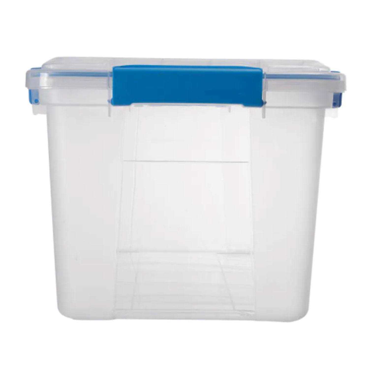 Ezy Storage IP67 Rated Waterproof Plastic Storage Tote with Lid - Image 4