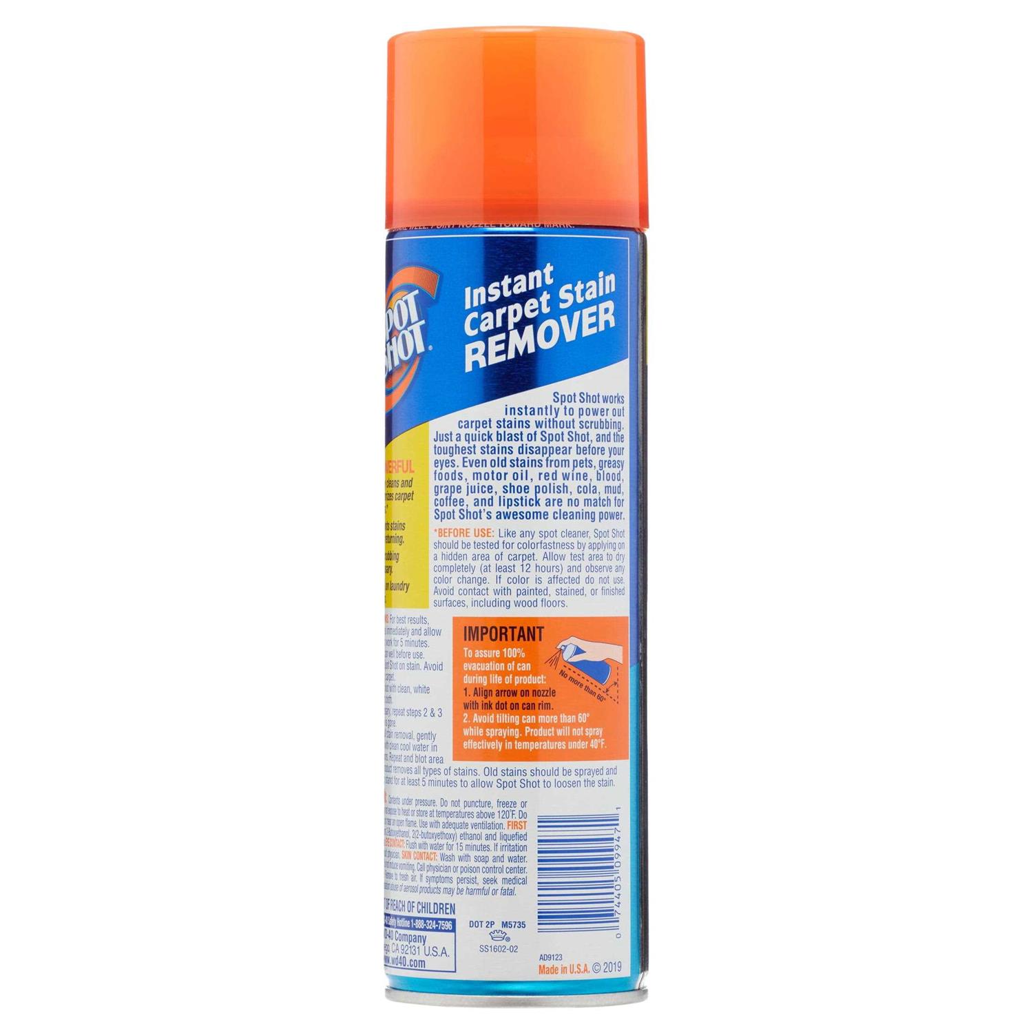 Spot Shot Instant Carpet Stain Remover - Image 2