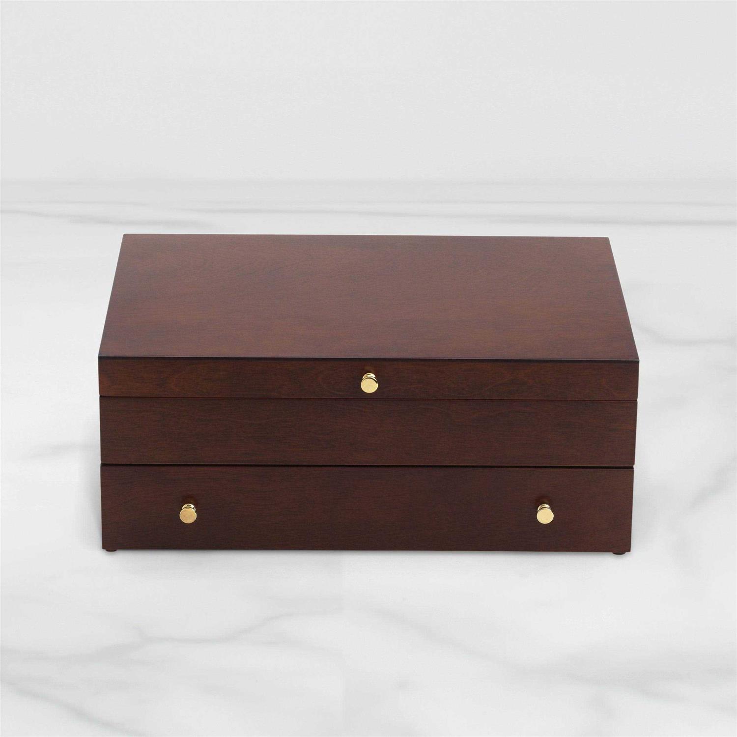 Lenox Mahogany Flatware Chest