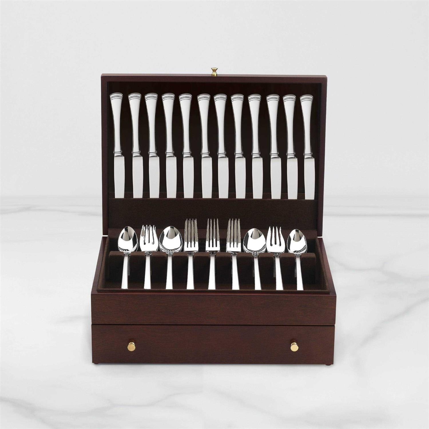 Lenox Mahogany Flatware Chest - Image 3