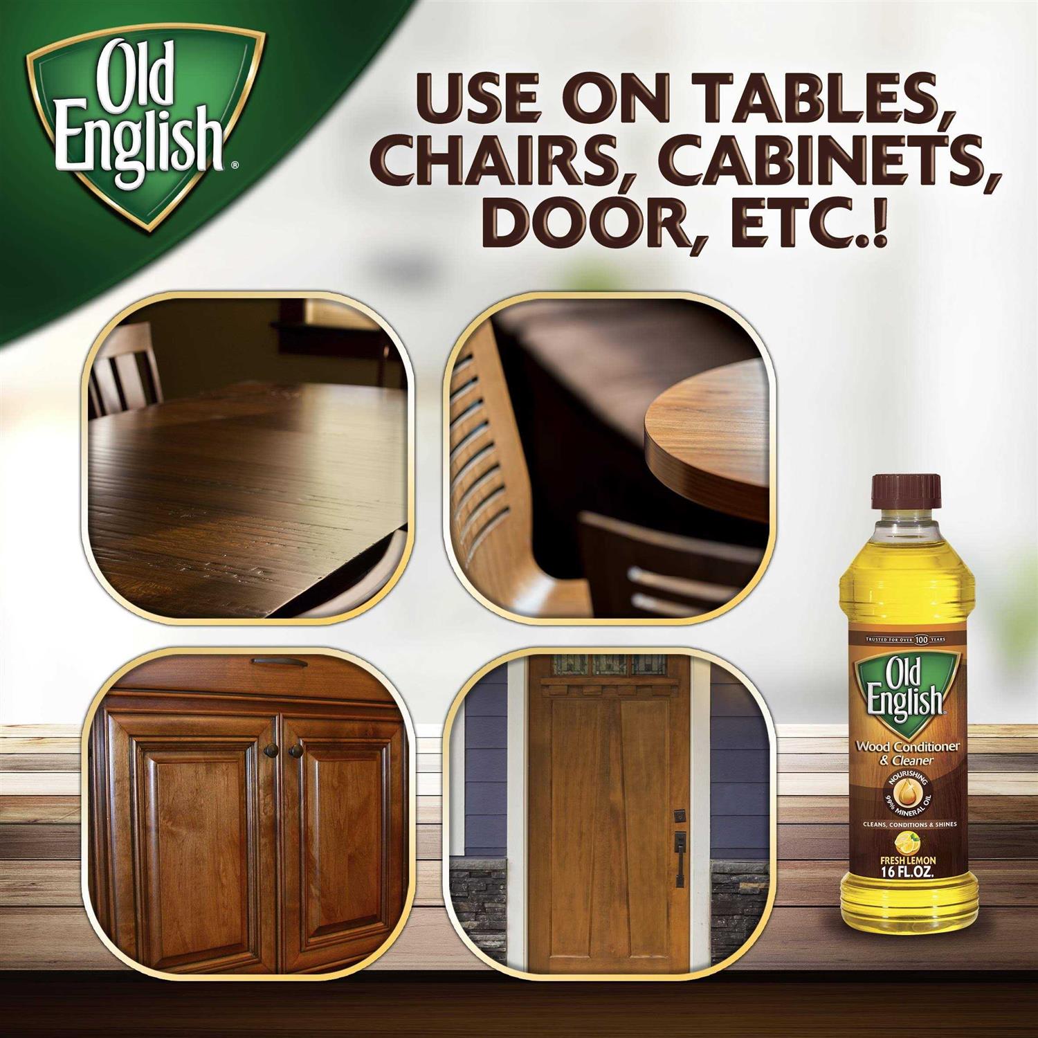 Old English Lemon Oil Furniture Polish - Image 4
