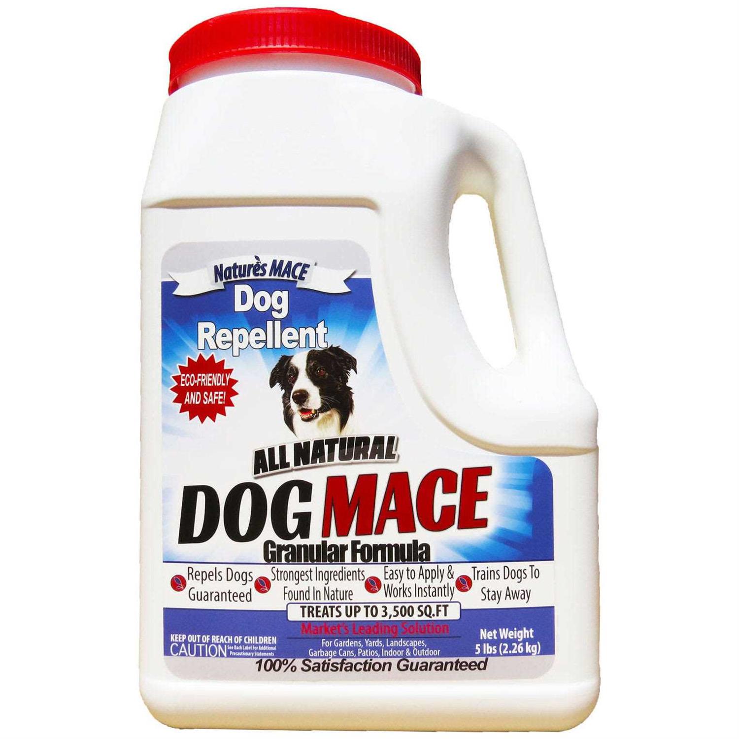 Nature 's Mace Nature's Mace Natures Mace Dog Repellent 6LB Treats 3500 Sq. Ft. Keep Dogs Out of Your Lawn and garden Train Your Dogs to Stay Out of - Image 4