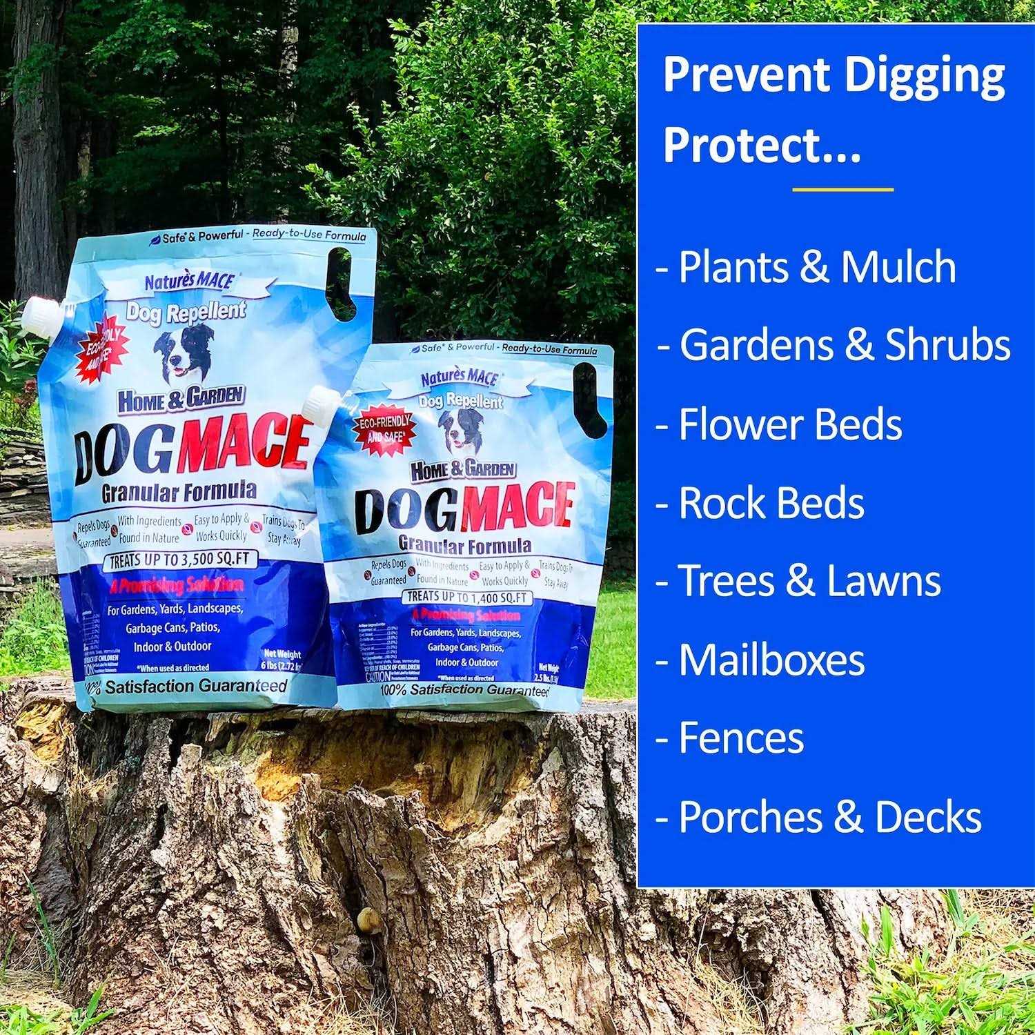 Nature 's Mace Nature's Mace Natures Mace Dog Repellent 6LB Treats 3500 Sq. Ft. Keep Dogs Out of Your Lawn and garden Train Your Dogs to Stay Out of - Image 5