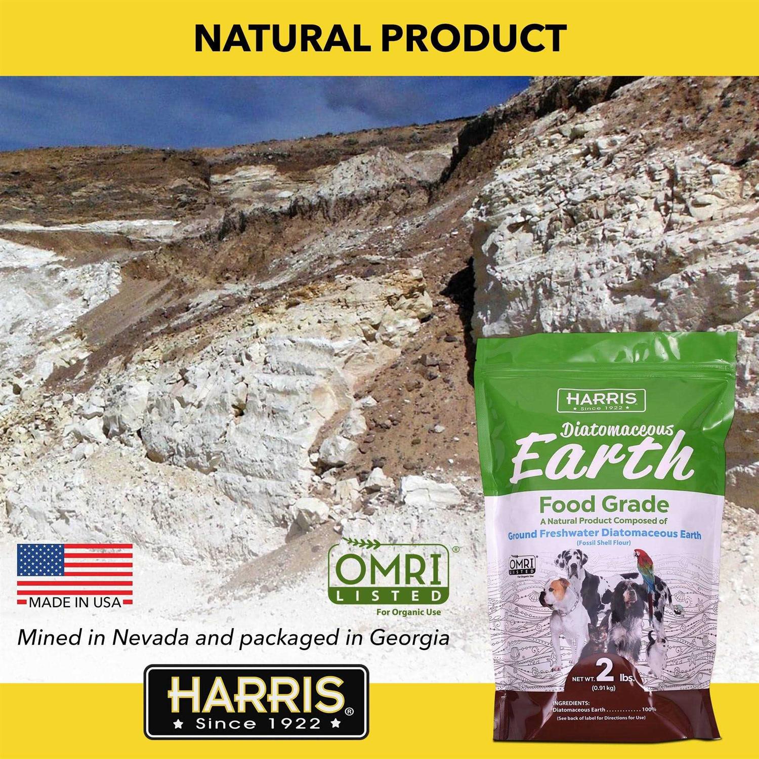 Harris Diatomaceous Earth, Food Grade, 2 lb. - Image 3