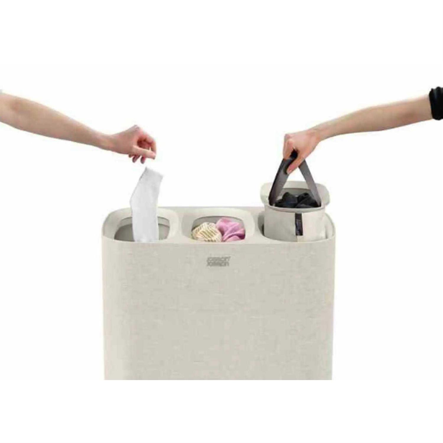 Joseph Joseph Tota Trio 90-liter Laundry Separation Basket - Image 2