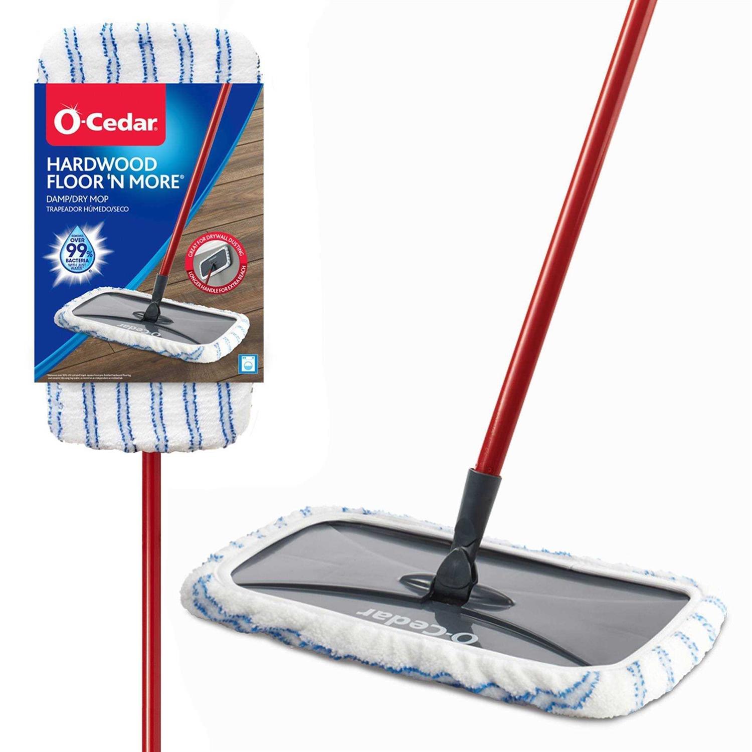 O-Cedar Hardwood Floor 'N More Microfiber Mop - Image 3