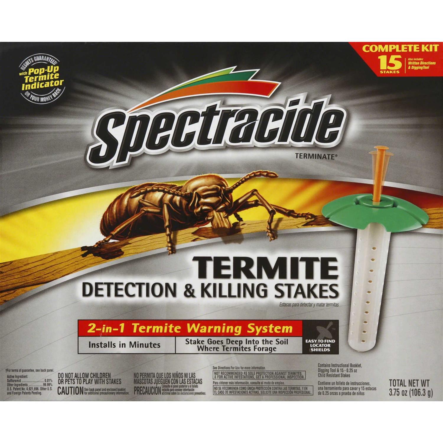 Spectracide Terminate Detection Killing Stakes Termite - Image 2